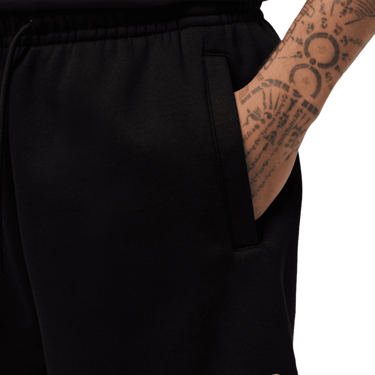 Jordan Short extensible en molleton Brooklyn Image 3 de 7. Appuyez pour ouvrir la galerie de photos.