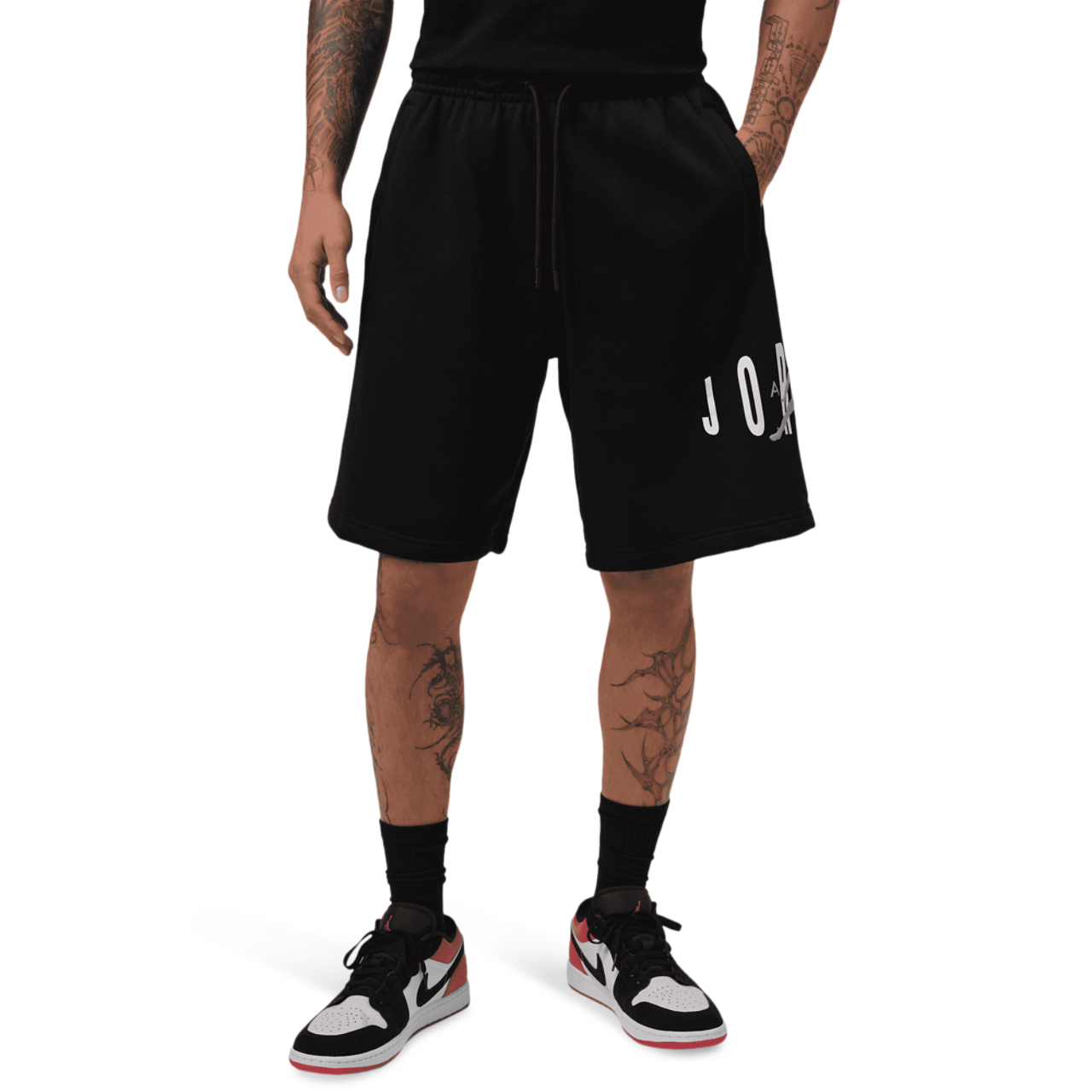 Jordan Short extensible en molleton Brooklyn Image 6 de 7. Appuyez pour ouvrir la galerie de photos.