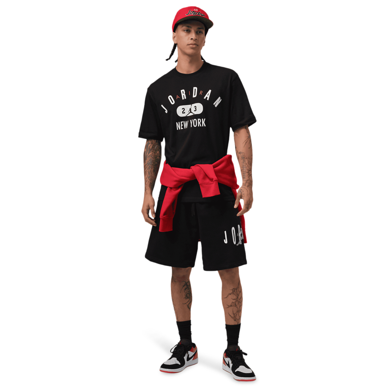 Jordan Short extensible en molleton Brooklyn Image 7 de 7. Appuyez pour ouvrir la galerie de photos.