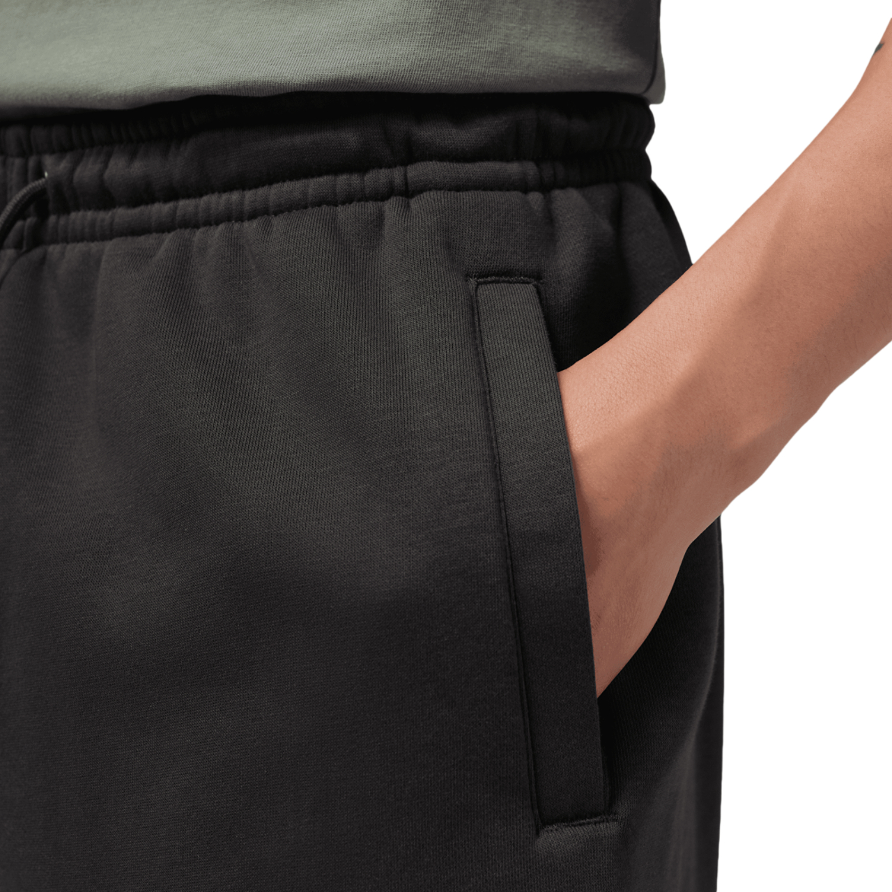 Jordan Brooklyn Stretch Fleece Short  Image 3 of 6. Tap to open photo gallery.