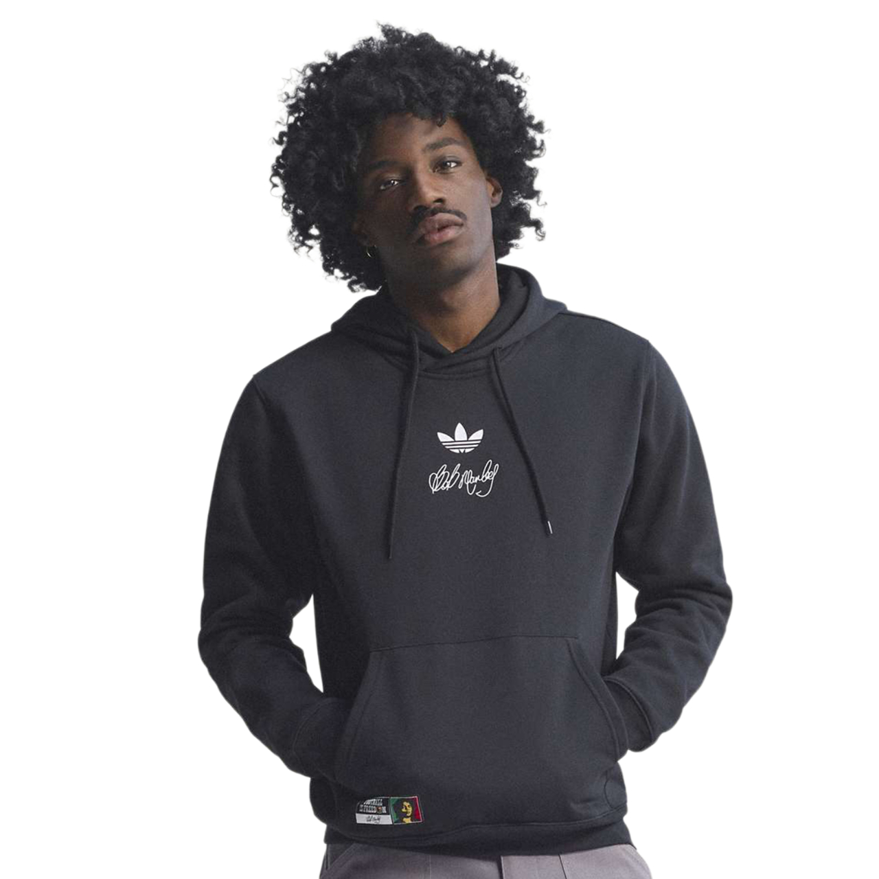 adidas Originals Bob Marley Hoodie  Image 1 of 10. Tap to open photo gallery.