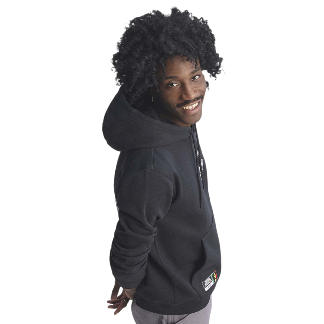 adidas Originals Bob Marley Hoodie  Image 2 of 10. Tap to open photo gallery.
