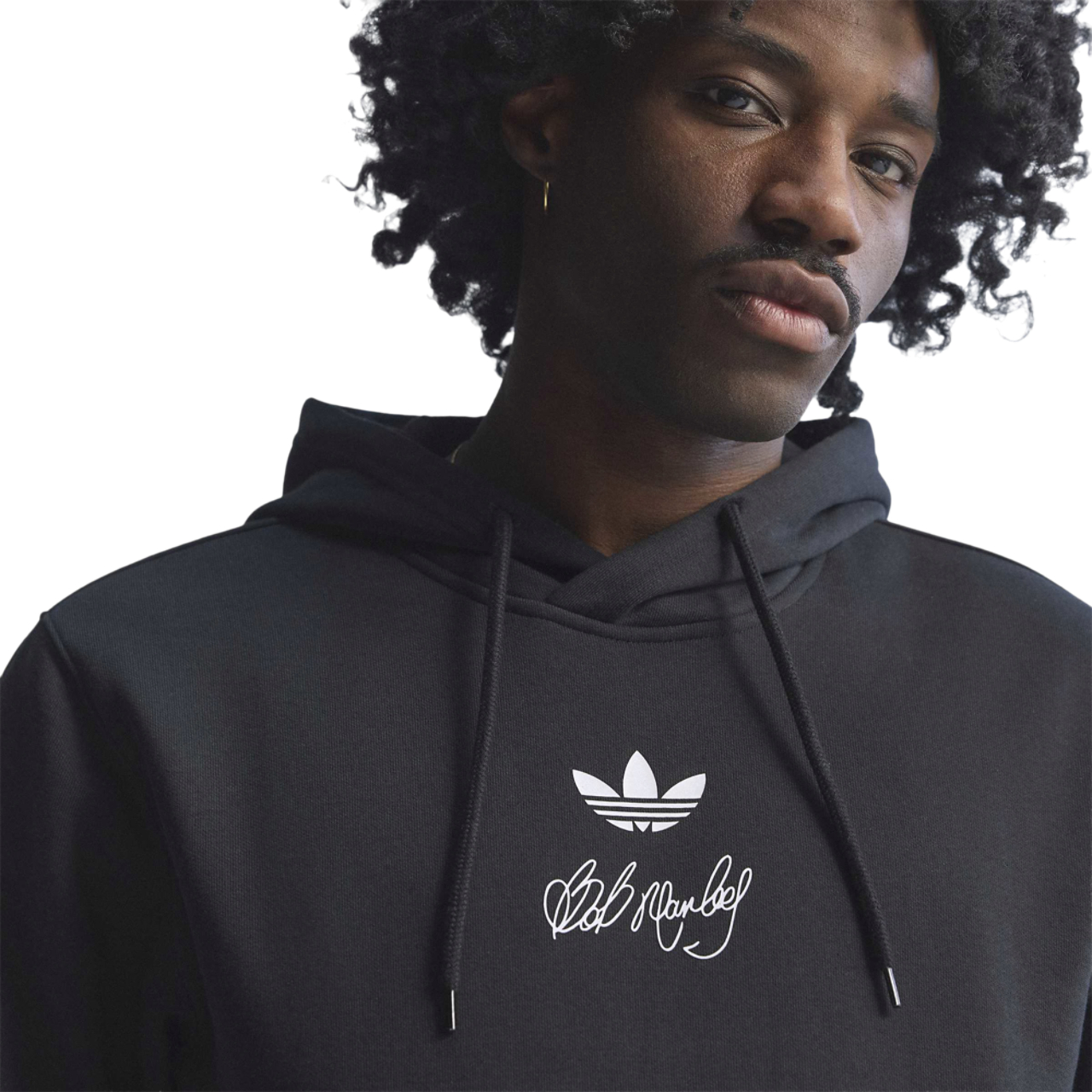 adidas Originals Bob Marley Hoodie  Image 3 of 10. Tap to open photo gallery.