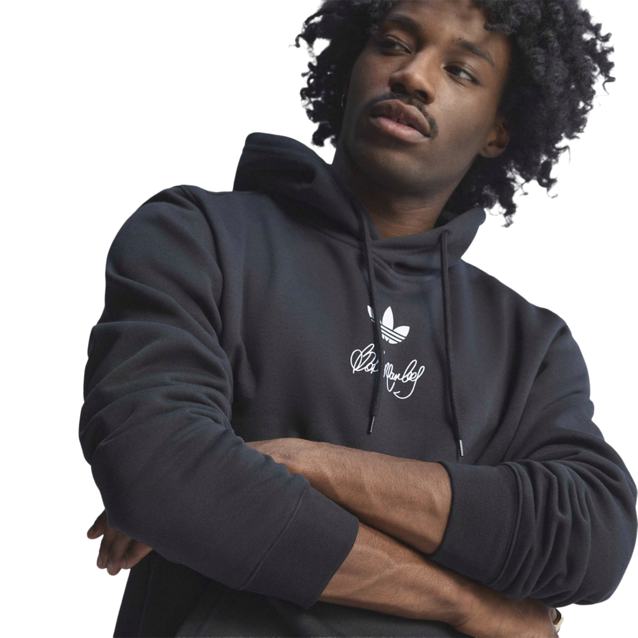 adidas Originals Bob Marley Hoodie  Image 4 of 10. Tap to open photo gallery.