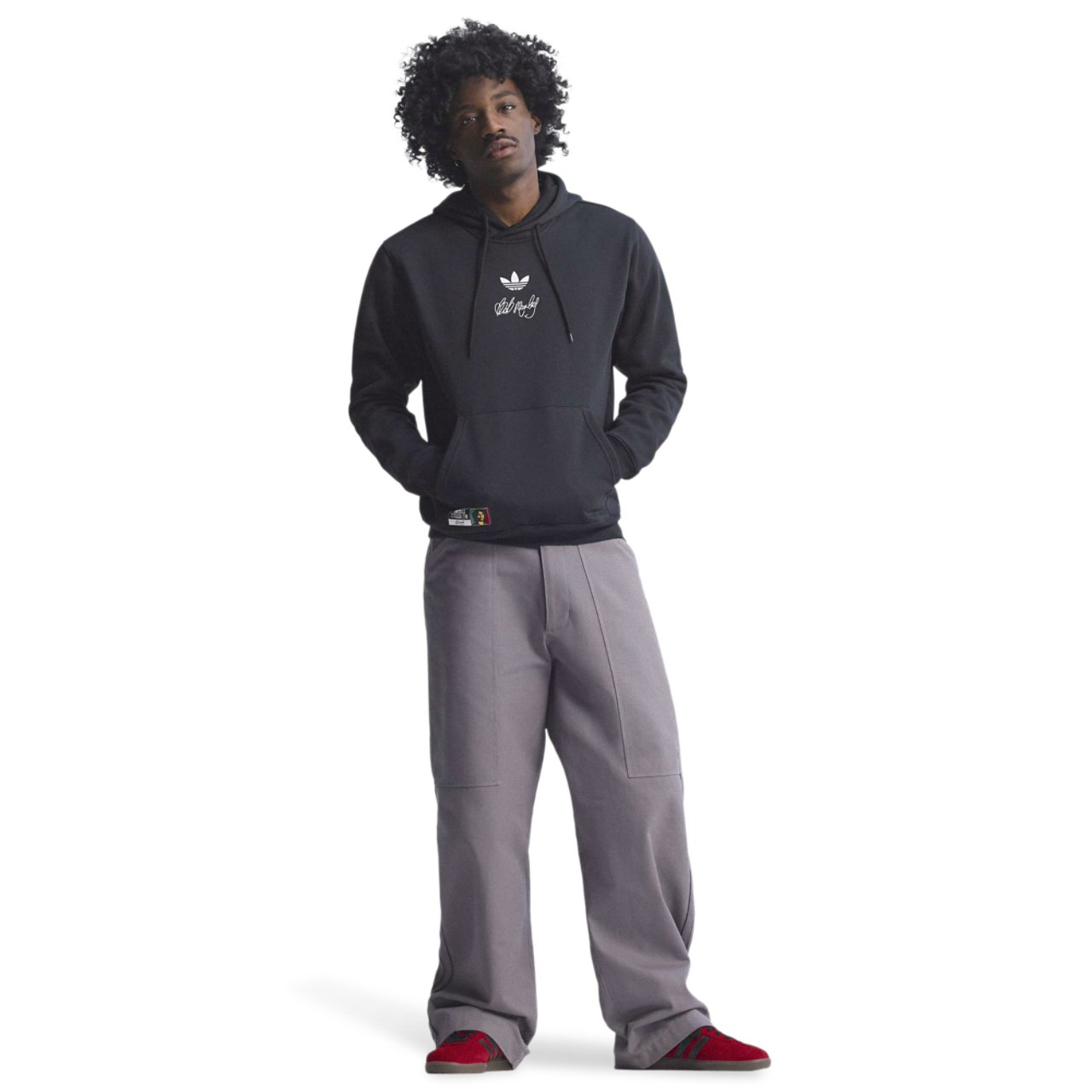 adidas Originals Bob Marley Hoodie  Image 8 of 10. Tap to open photo gallery.