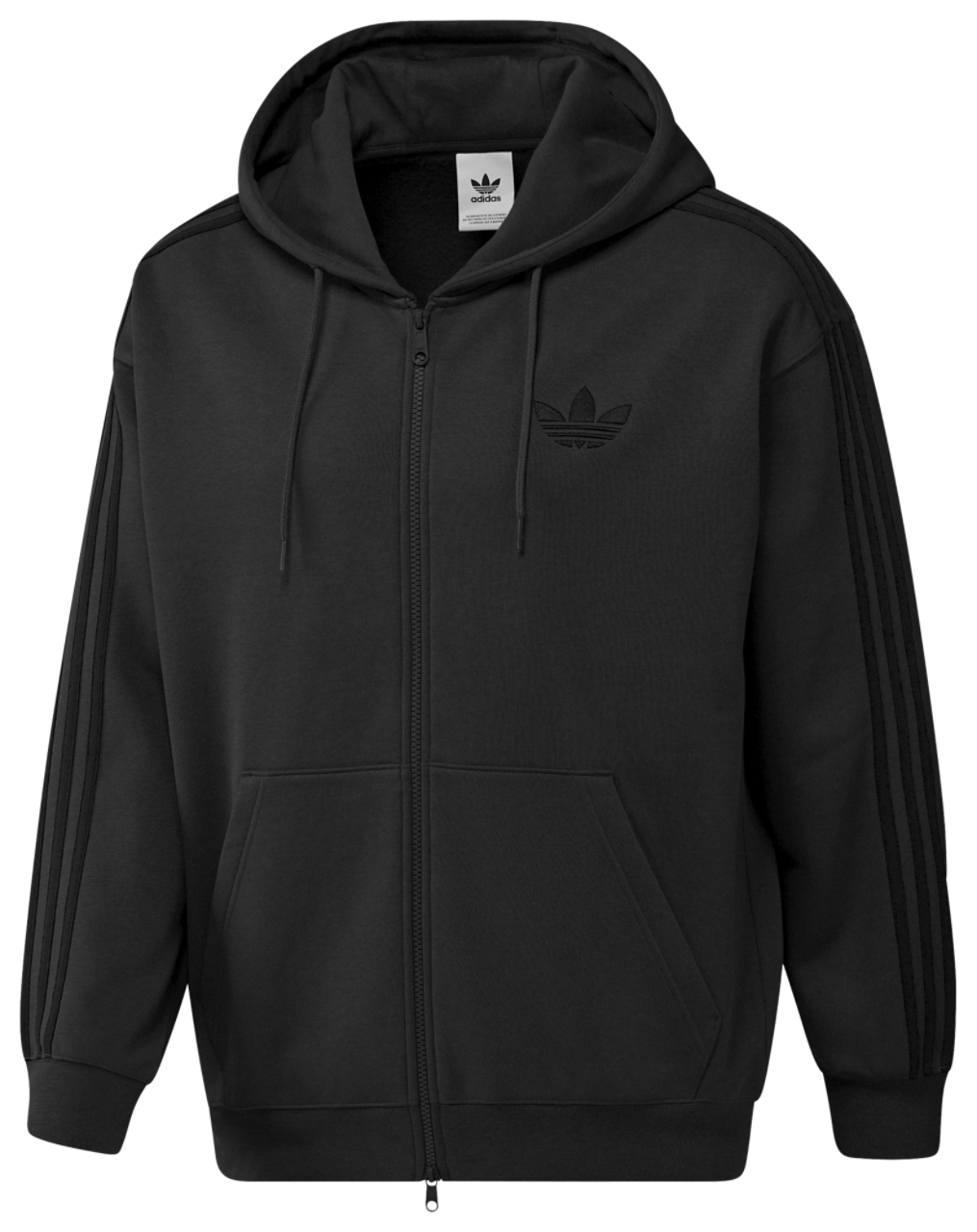 adidas Originals Adicolor Oversize Full-Zip Hoodie  Image 1 of 2. Tap to open photo gallery.