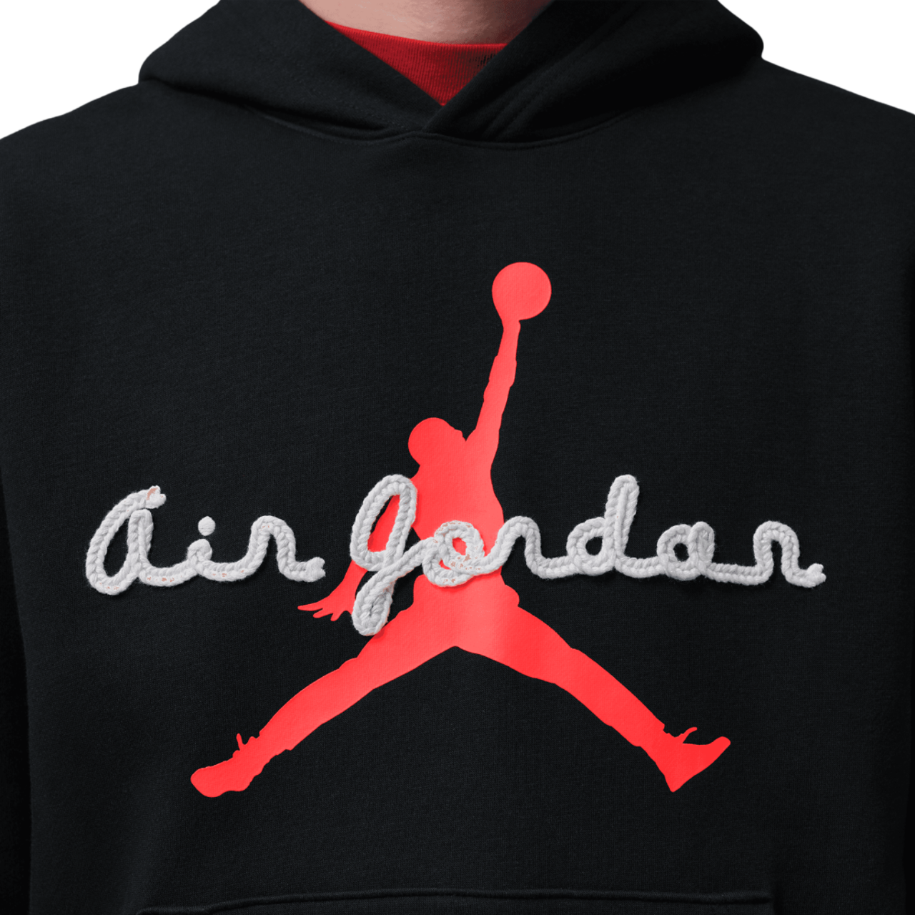 Jordan AJ6 Script Brooklyn Fleece Pullover Hoodie - Men's | Foot