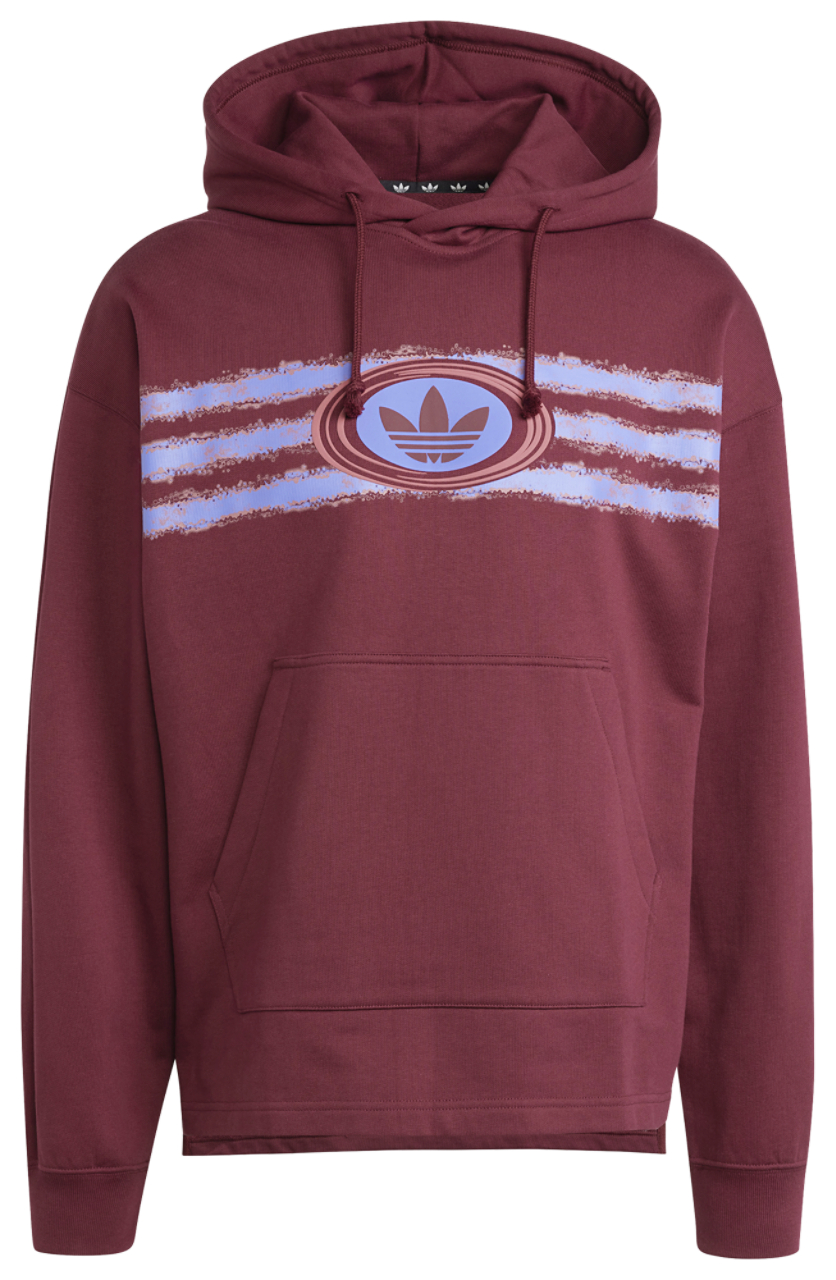 adidas Sweat à capuche graphique des archives des années 90 Image 2 de 6. Appuyez pour ouvrir la galerie de photos.