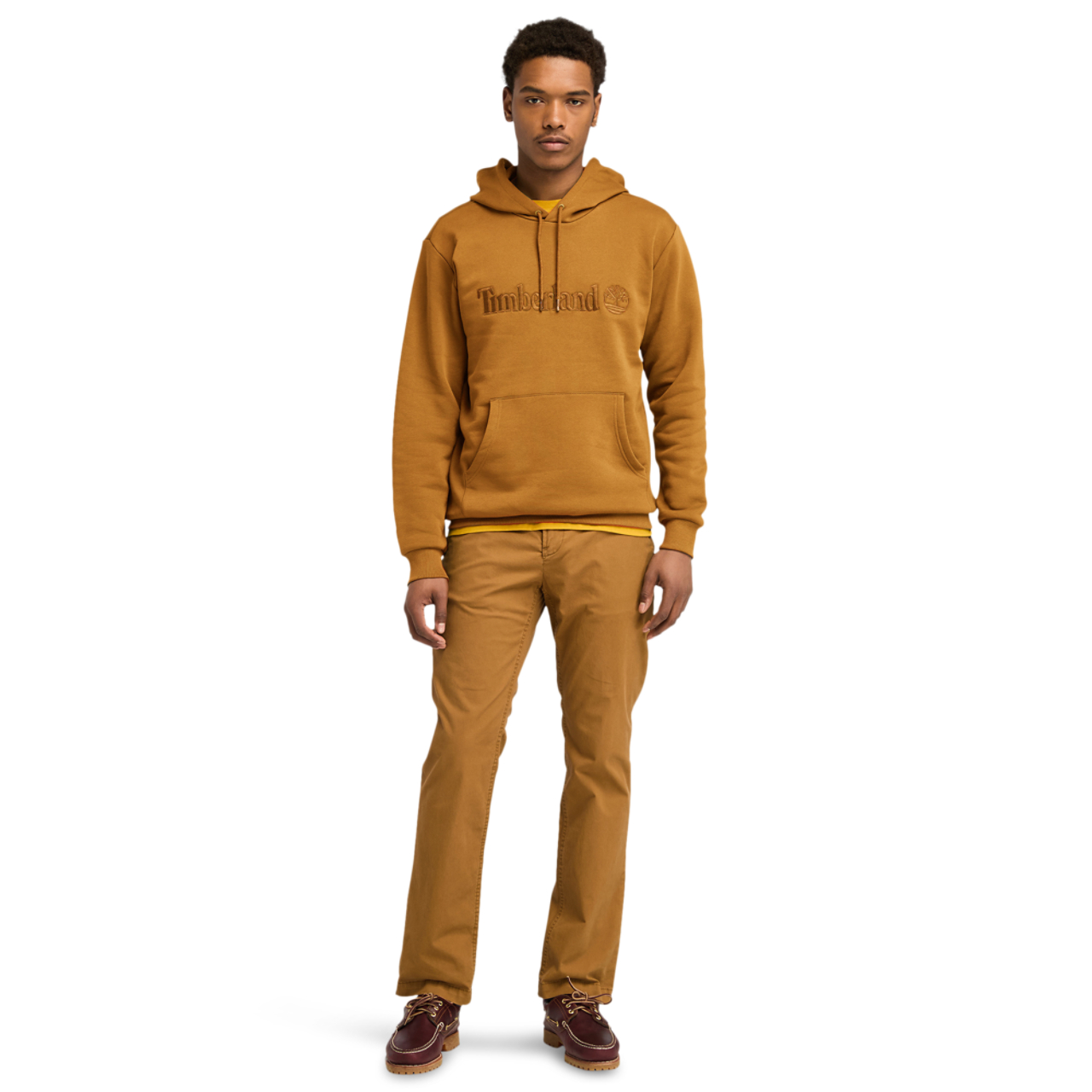 Timberland Embroidered Pullover Hoodie  Image 4 of 5. Tap to open photo gallery.
