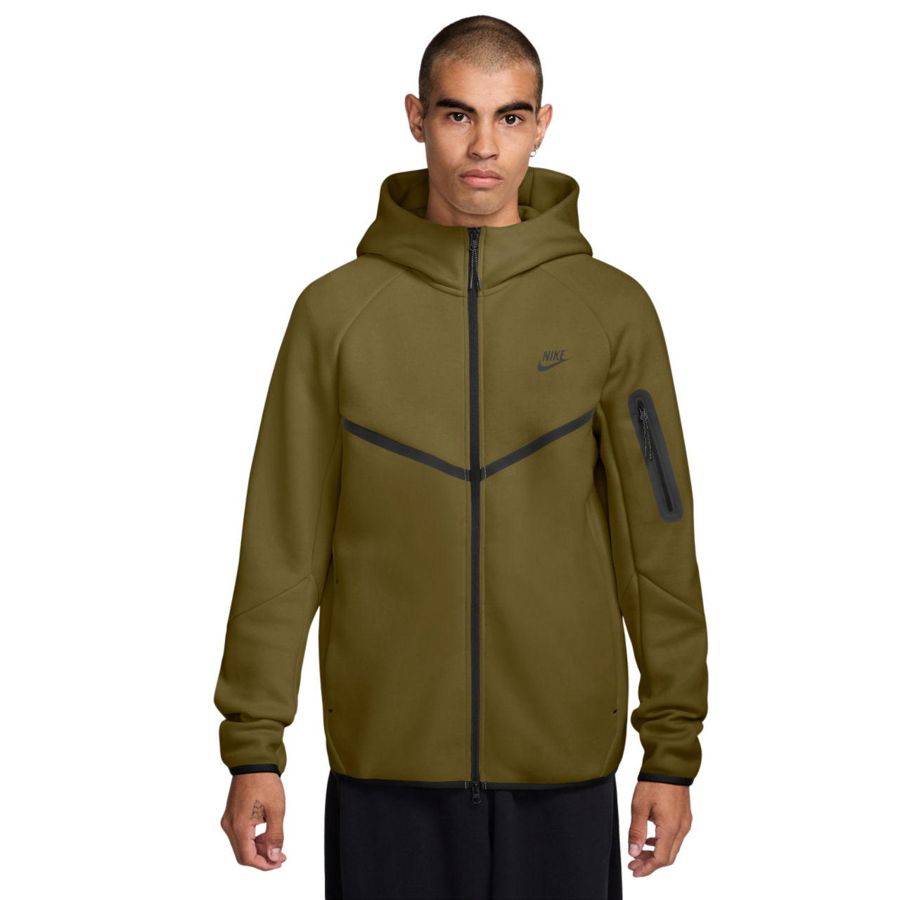 Nike Tech Fleece Full-Zip Windrunner Hoodie  Image 1 of 3. Tap to open photo gallery.