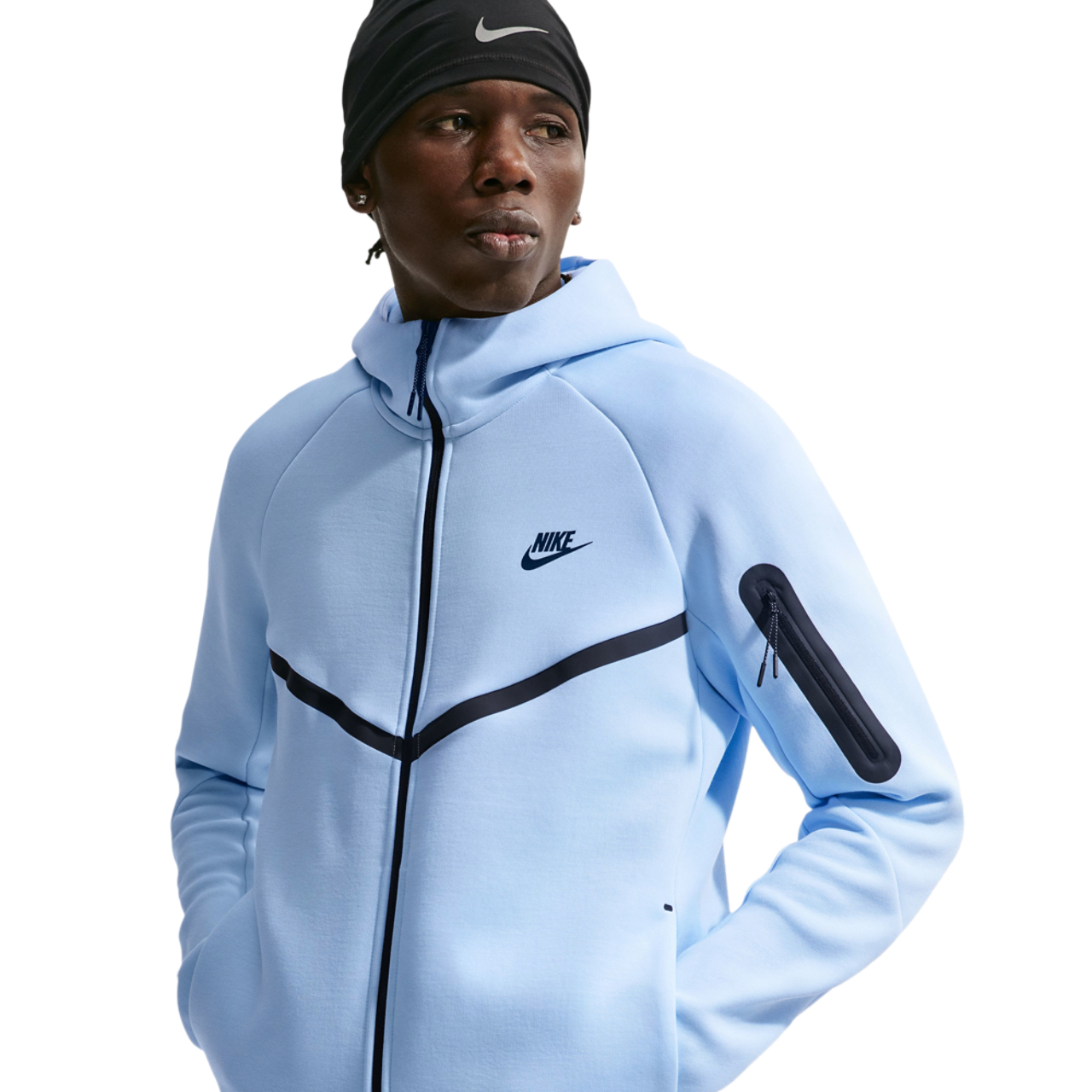 Nike Tech Fleece Full-Zip Windrunner Hoodie  Image 1 of 3. Tap to open photo gallery.