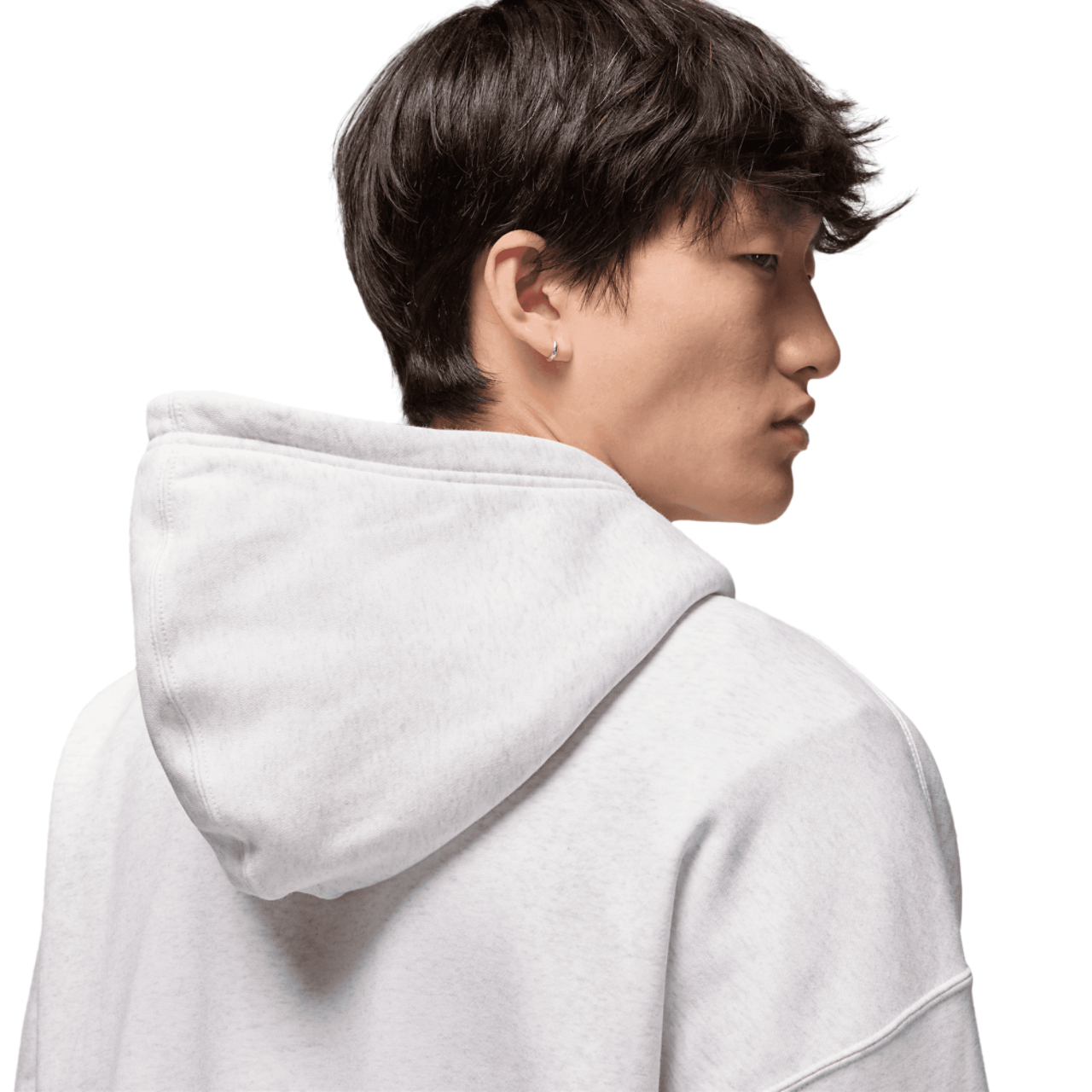 Jordan Brooklyn Oversize Stretch Pullover Hoodie  Image 6 of 7. Tap to open photo gallery.