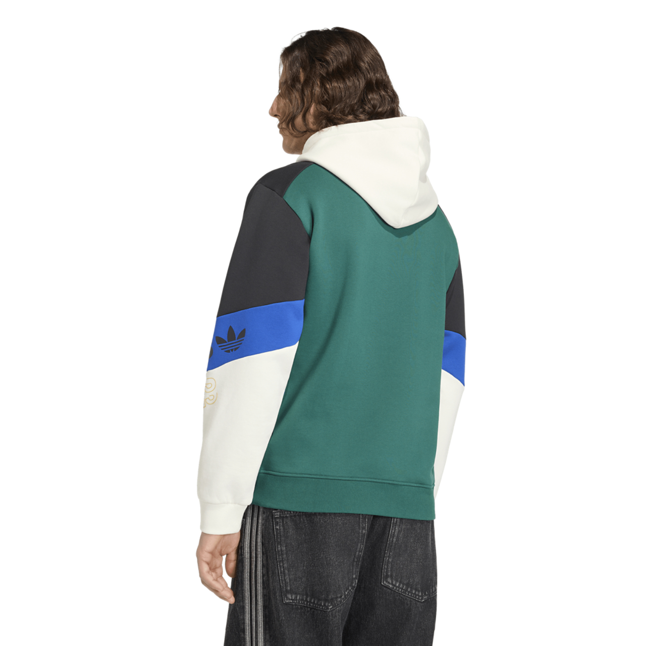 adidas Archive Football Graphic Hoodie  Image 2 of 5. Tap to open photo gallery.