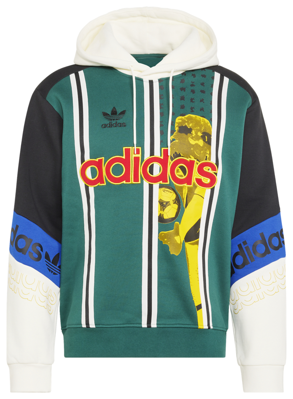 adidas Archive Football Graphic Hoodie  Image 5 of 5. Tap to open photo gallery.