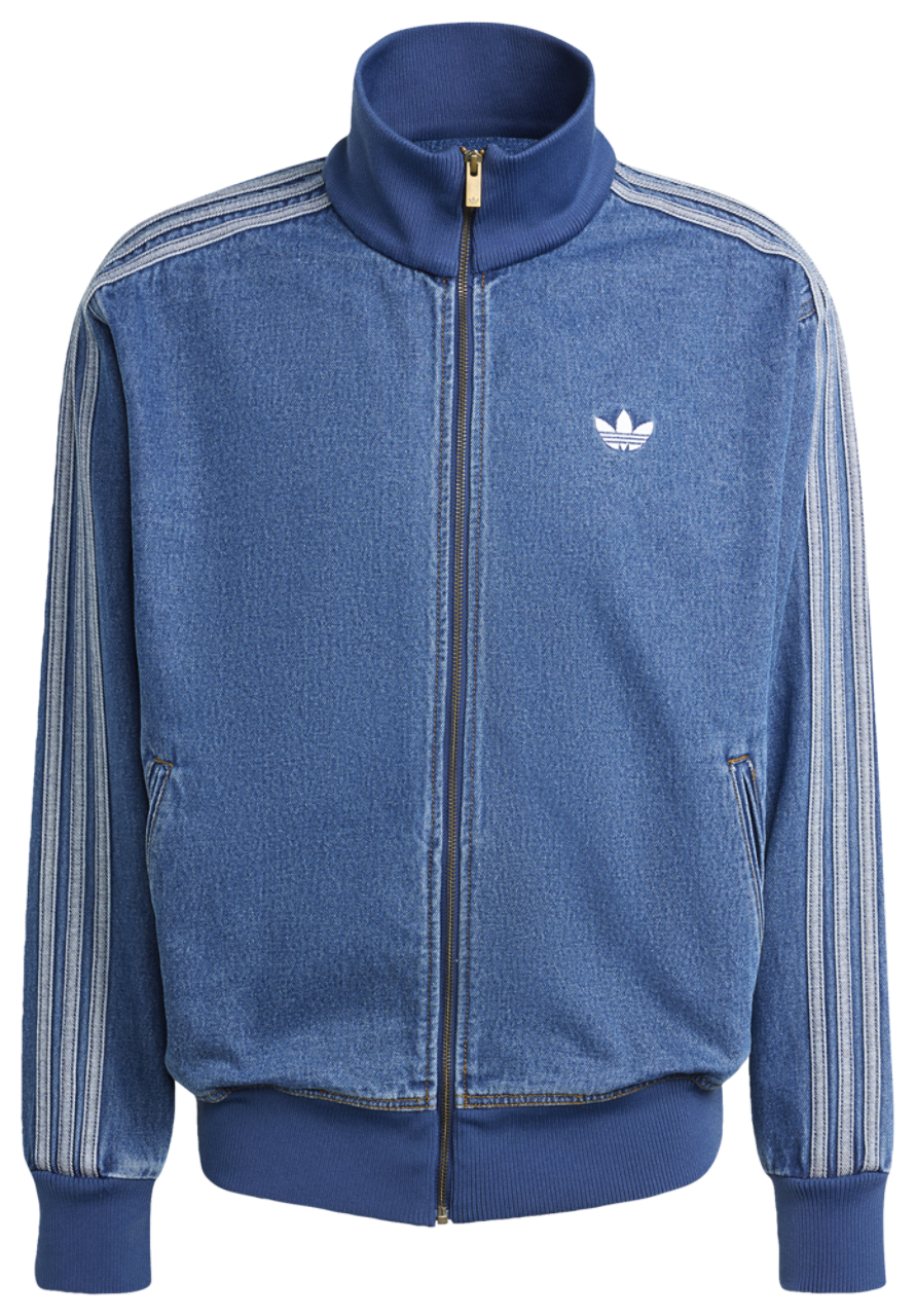 adidas Blouson d’athlétisme Firebird en denim Adicolor Image 5 de 5. Appuyez pour ouvrir la galerie de photos.