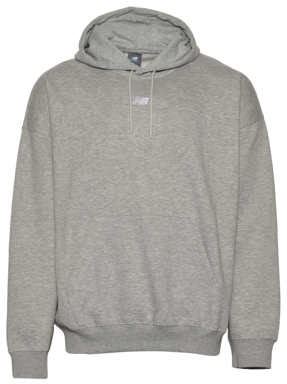 New Balance Oversized Center Embroidered Hoodie  Image 1 of 2. Tap to open photo gallery.