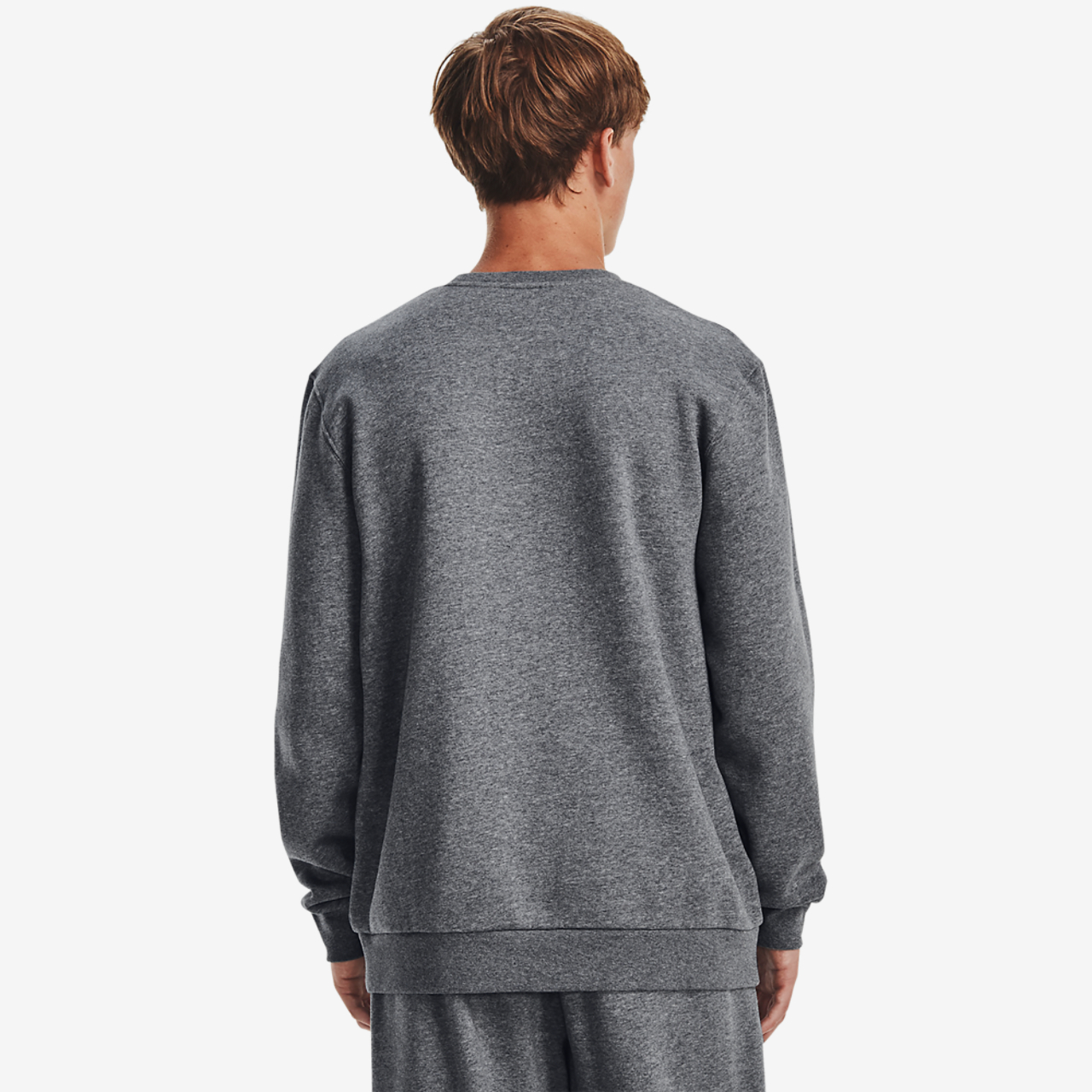 Under Armour Essential Fleece Crew Image 5 of 5. Tap to open photo gallery.