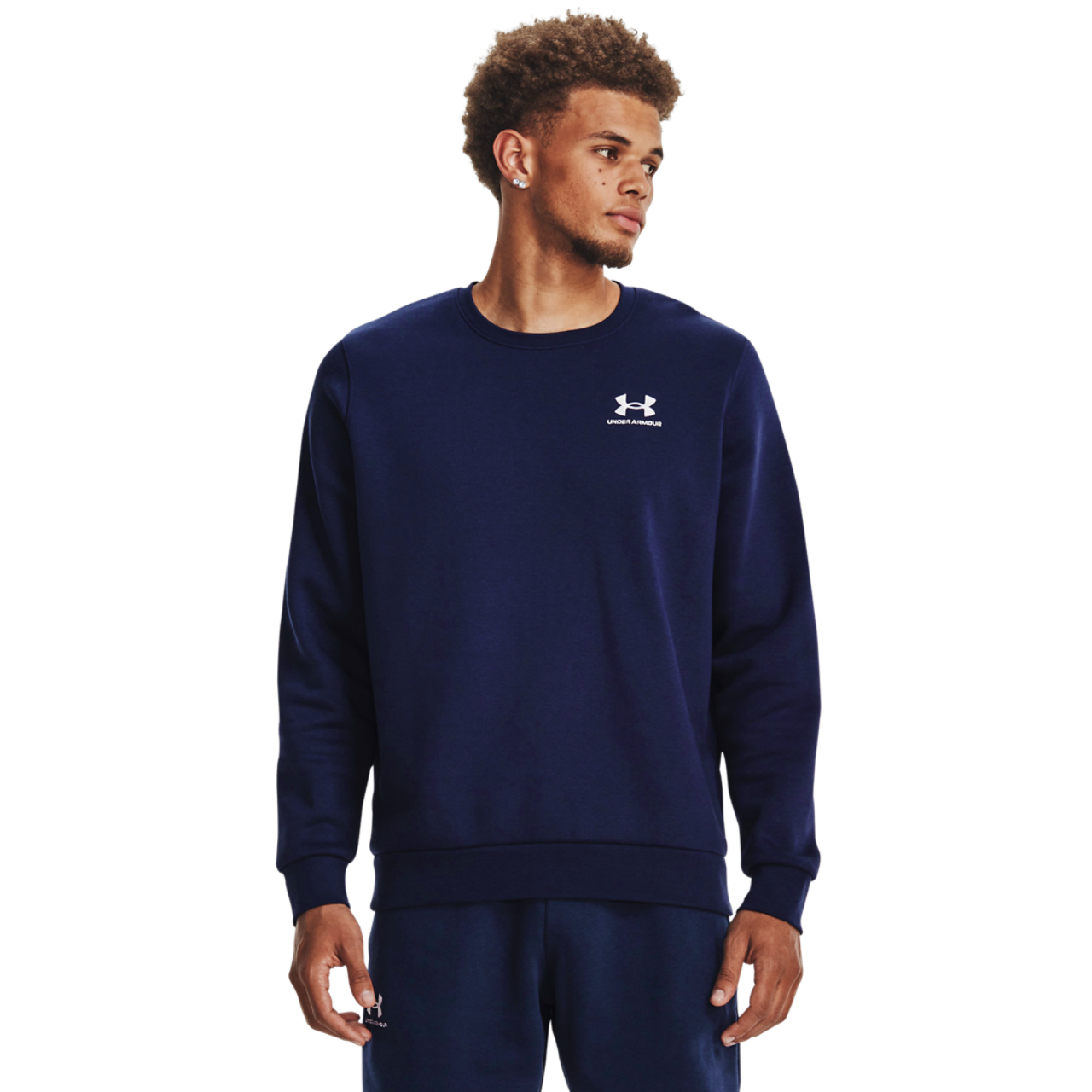 Under Armour Essential Fleece Crew Image 1 of 4. Tap to open photo gallery.