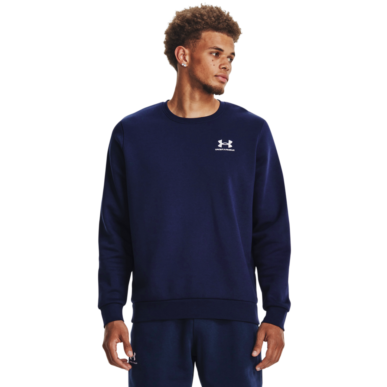 Under Armour Essential Fleece Crew Image 1 of 4. Tap to open photo gallery.
