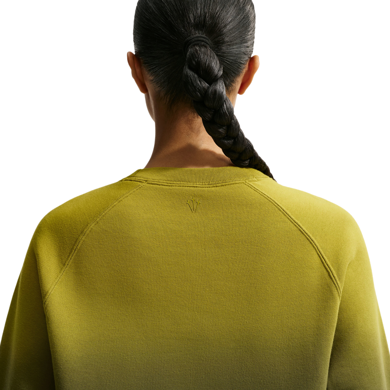 Nike NRG NOCTA Washed Fleece Crew  Image 3 of 5. Tap to open photo gallery.