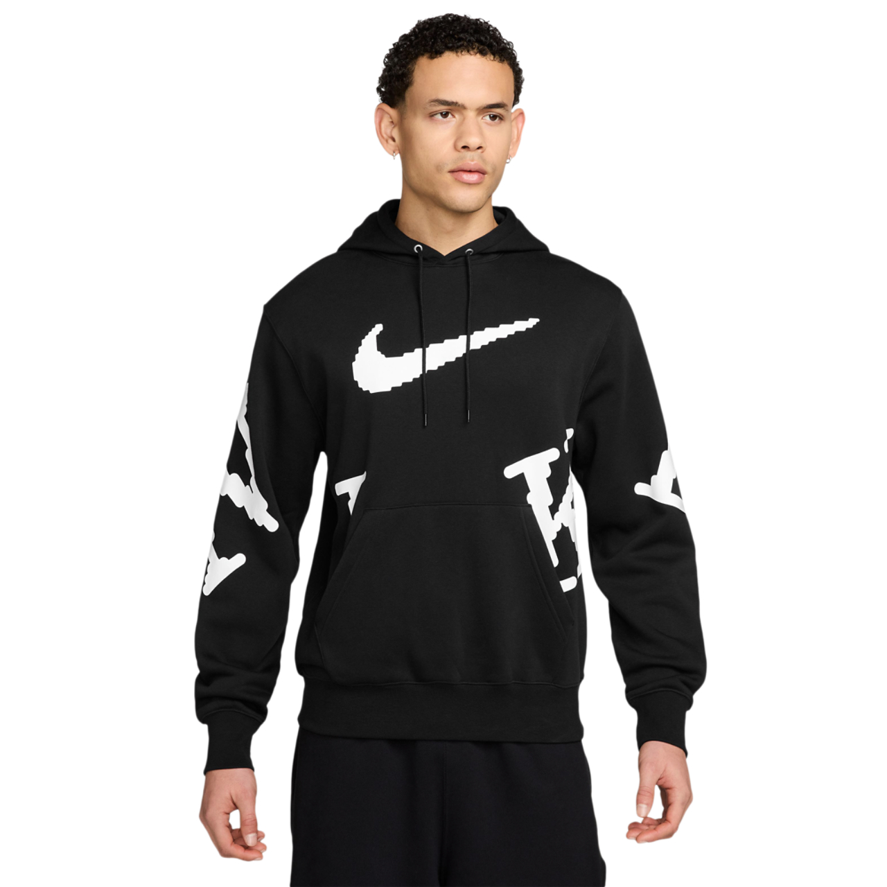 Nike Club Basketball Graphic Neo Varsity Hoodie  Image 1 of 3. Tap to open photo gallery.
