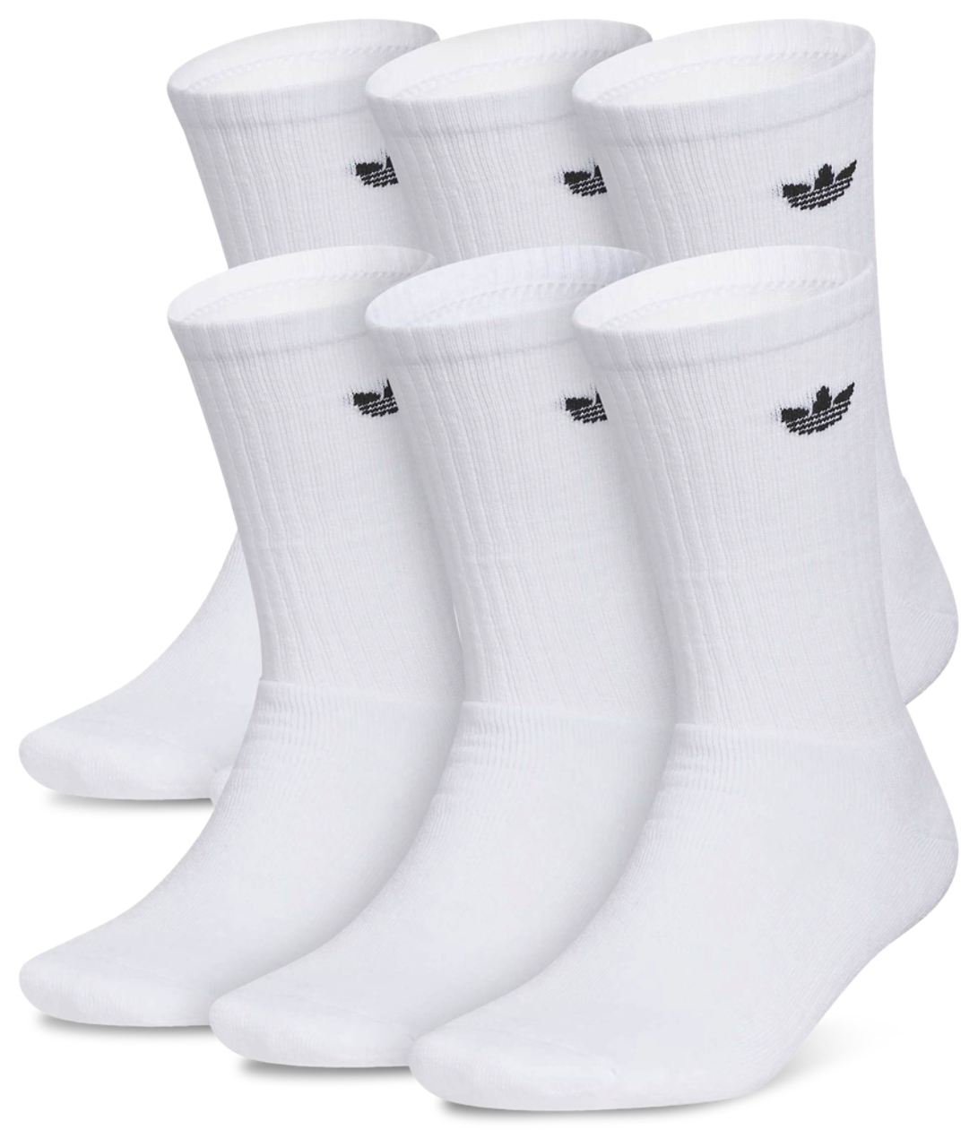 adidas Paquet de 6 paires de chaussettes de marin Originals Trefoil Image 1 de 4. Appuyez pour ouvrir la galerie de photos.