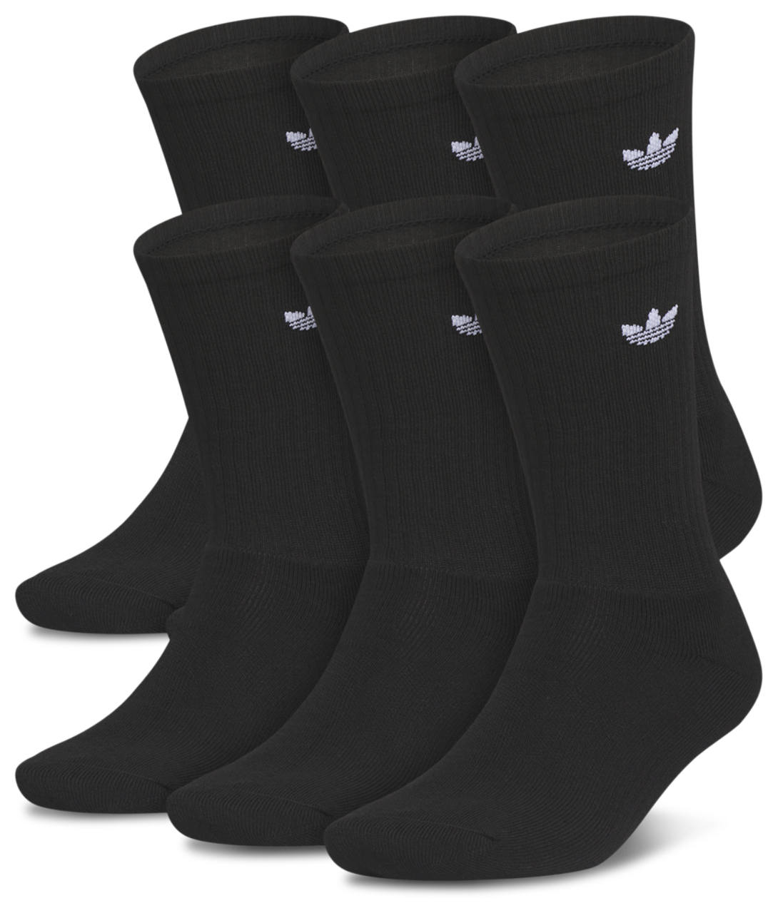 adidas Paquet de 6 paires de chaussettes de marin Originals Trefoil Image 1 de 1. Appuyez pour ouvrir la galerie de photos.
