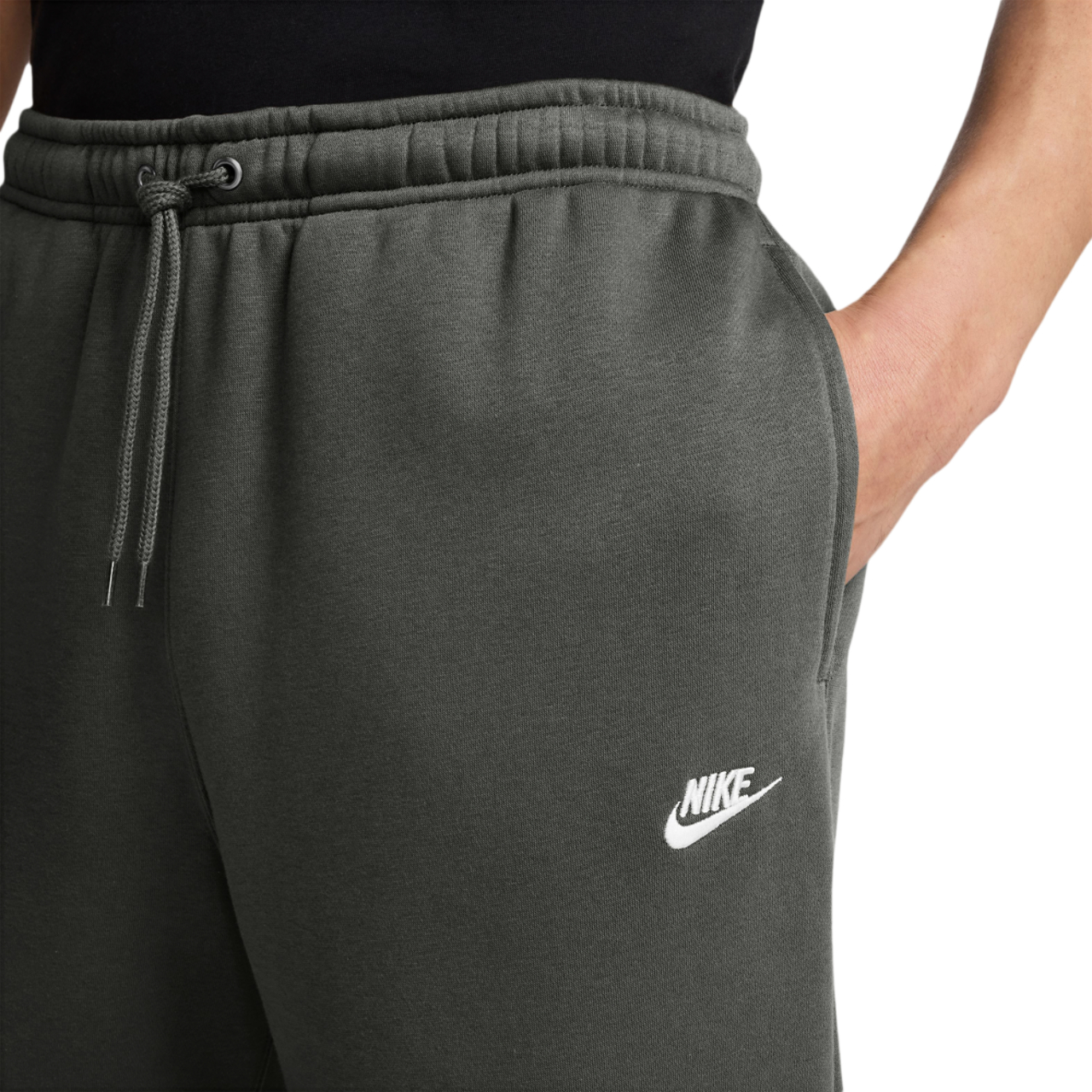 Nike Club Fleece Bungee Pants  Image 3 of 3. Tap to open photo gallery.
