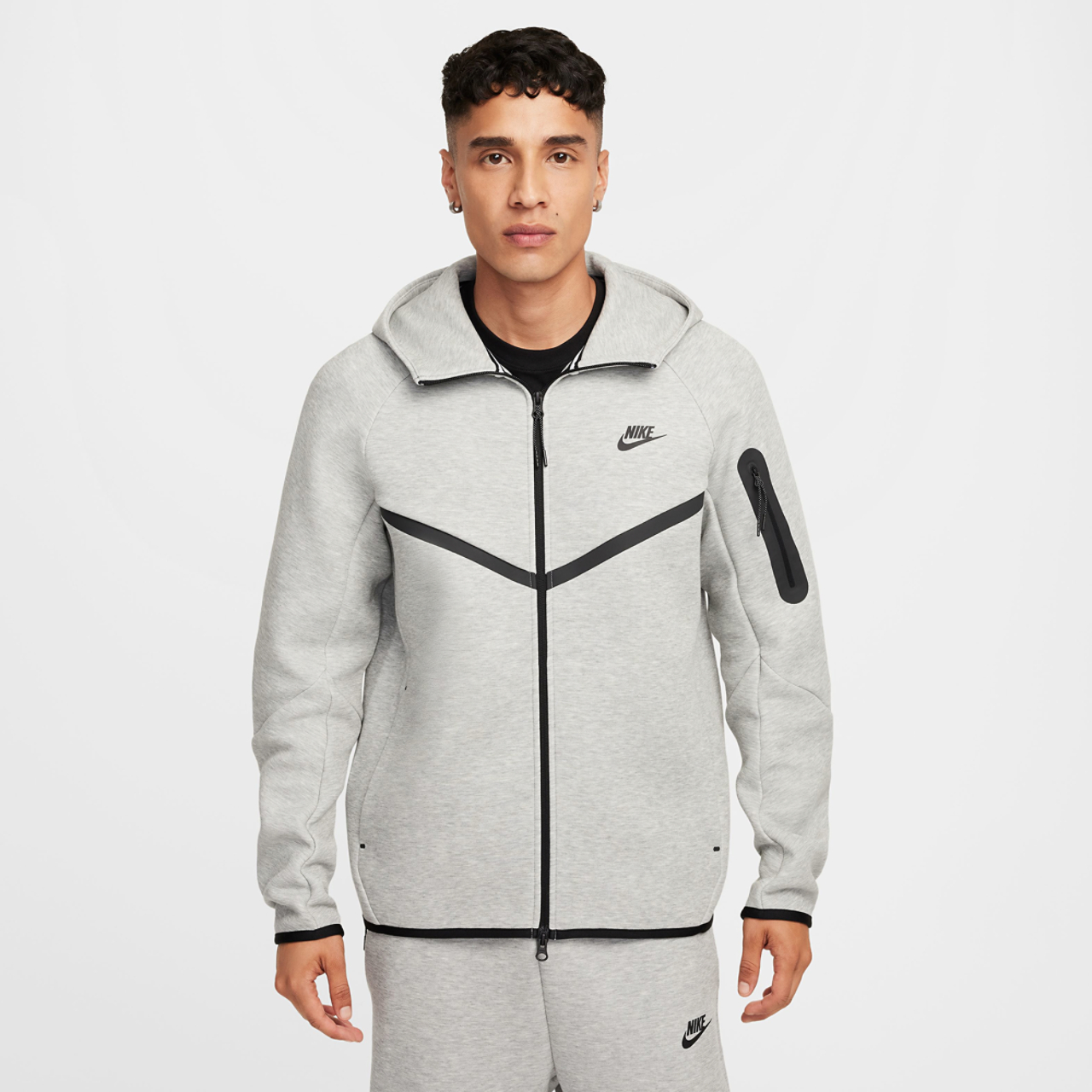 Nike Tech Fleece Full-Zip Windrunner Hoodie  Image 1 of 7. Tap to open photo gallery.
