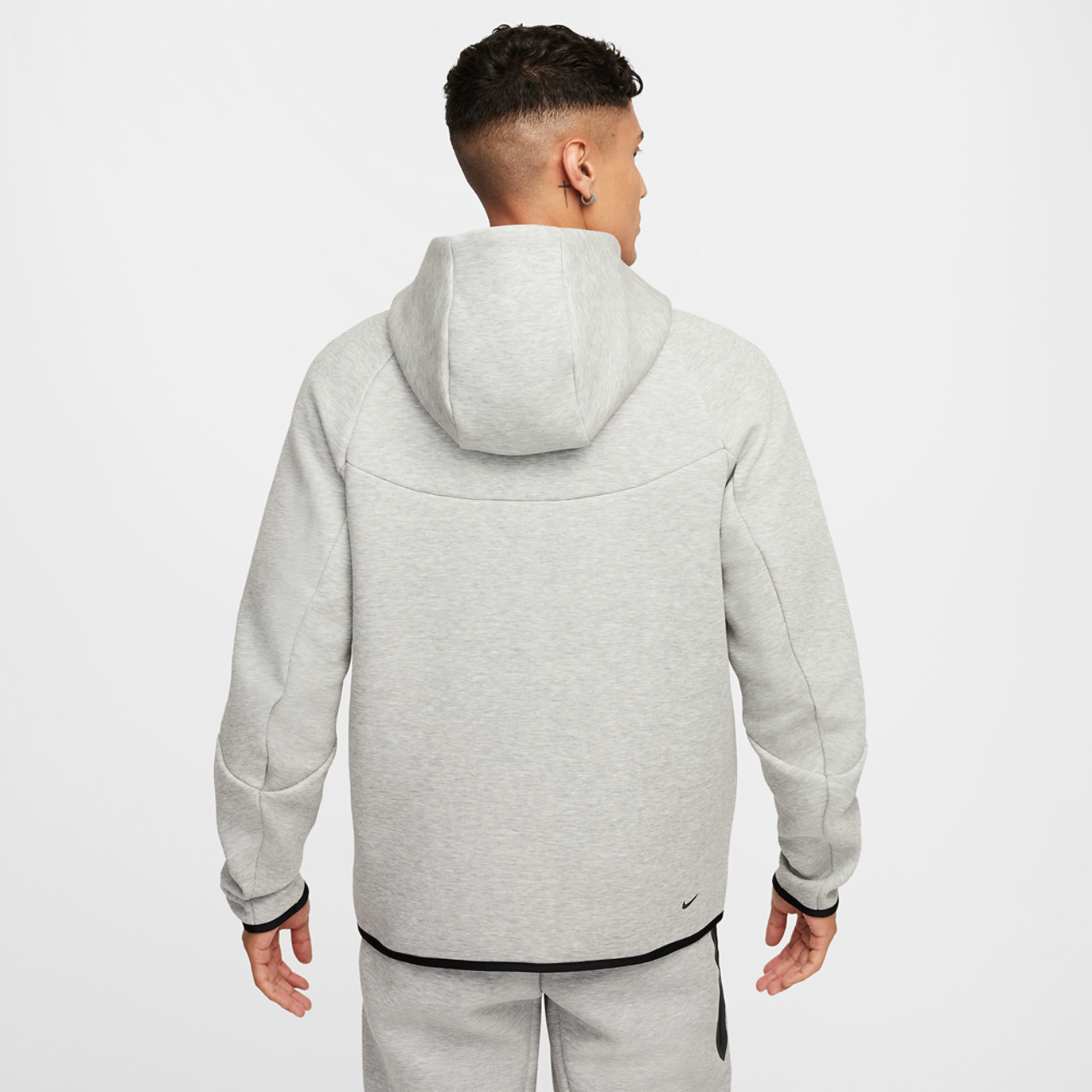 Nike Tech Fleece Full-Zip Windrunner Hoodie  Image 2 of 7. Tap to open photo gallery.