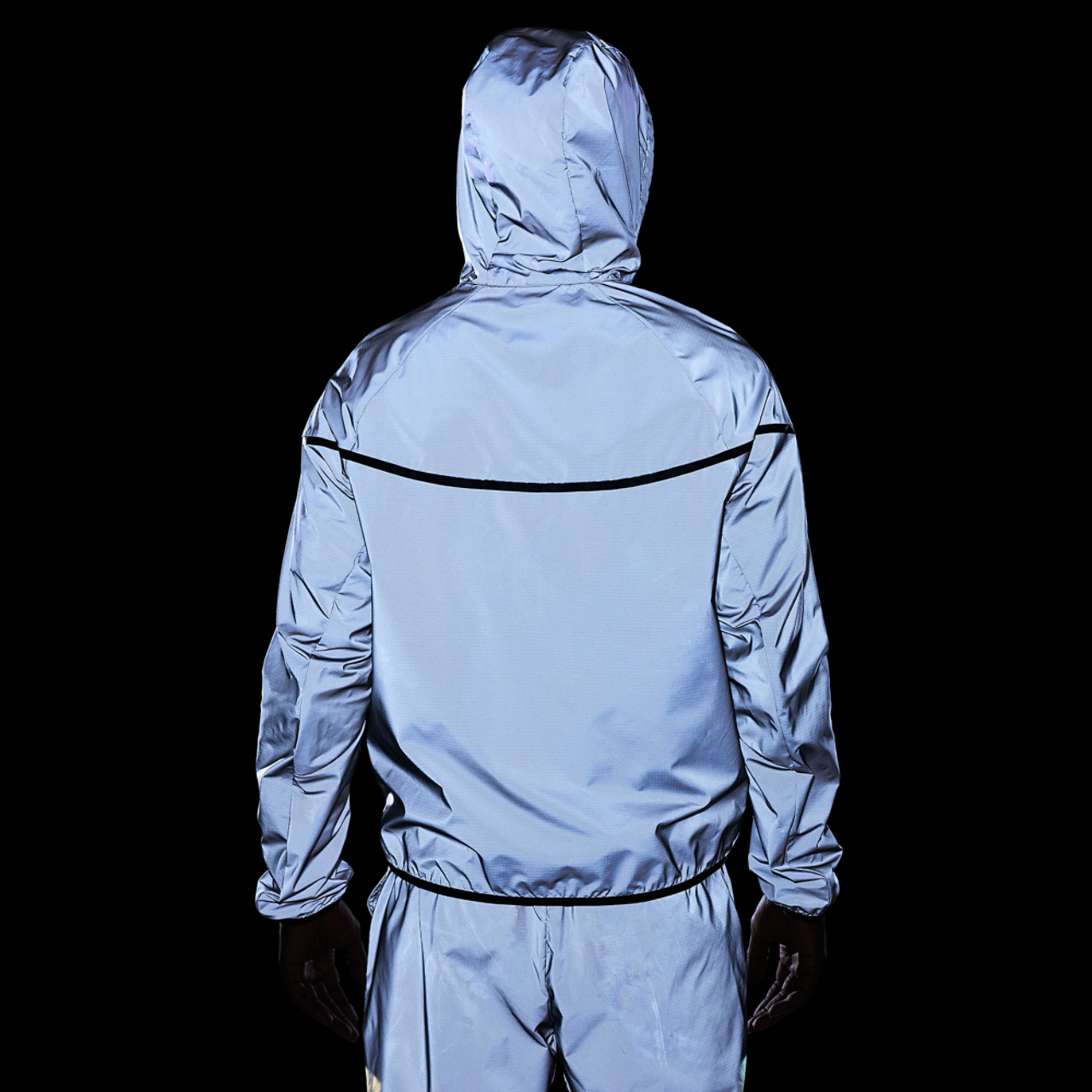 Nike Reflect Tech Woven Full-Zip Jacket  Image 9 of 9. Tap to open photo gallery.