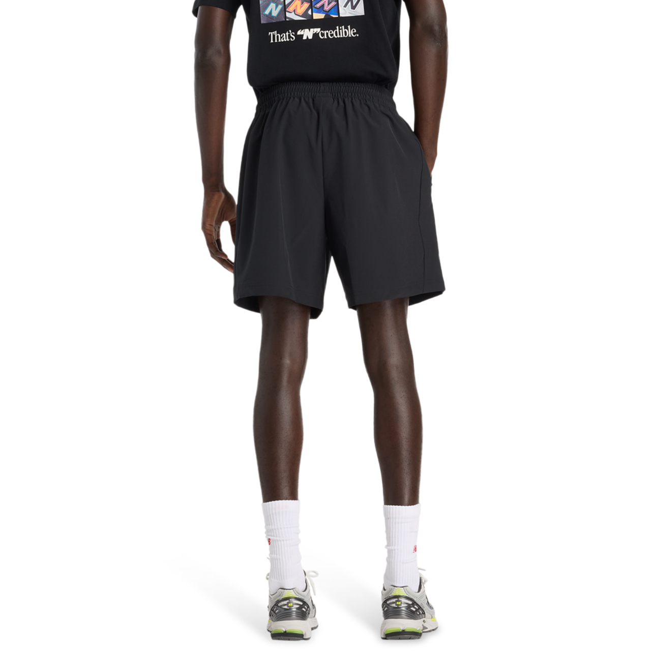 New Balance Athletic Woven 7" Shorts  Image 2 of 6. Tap to open photo gallery.