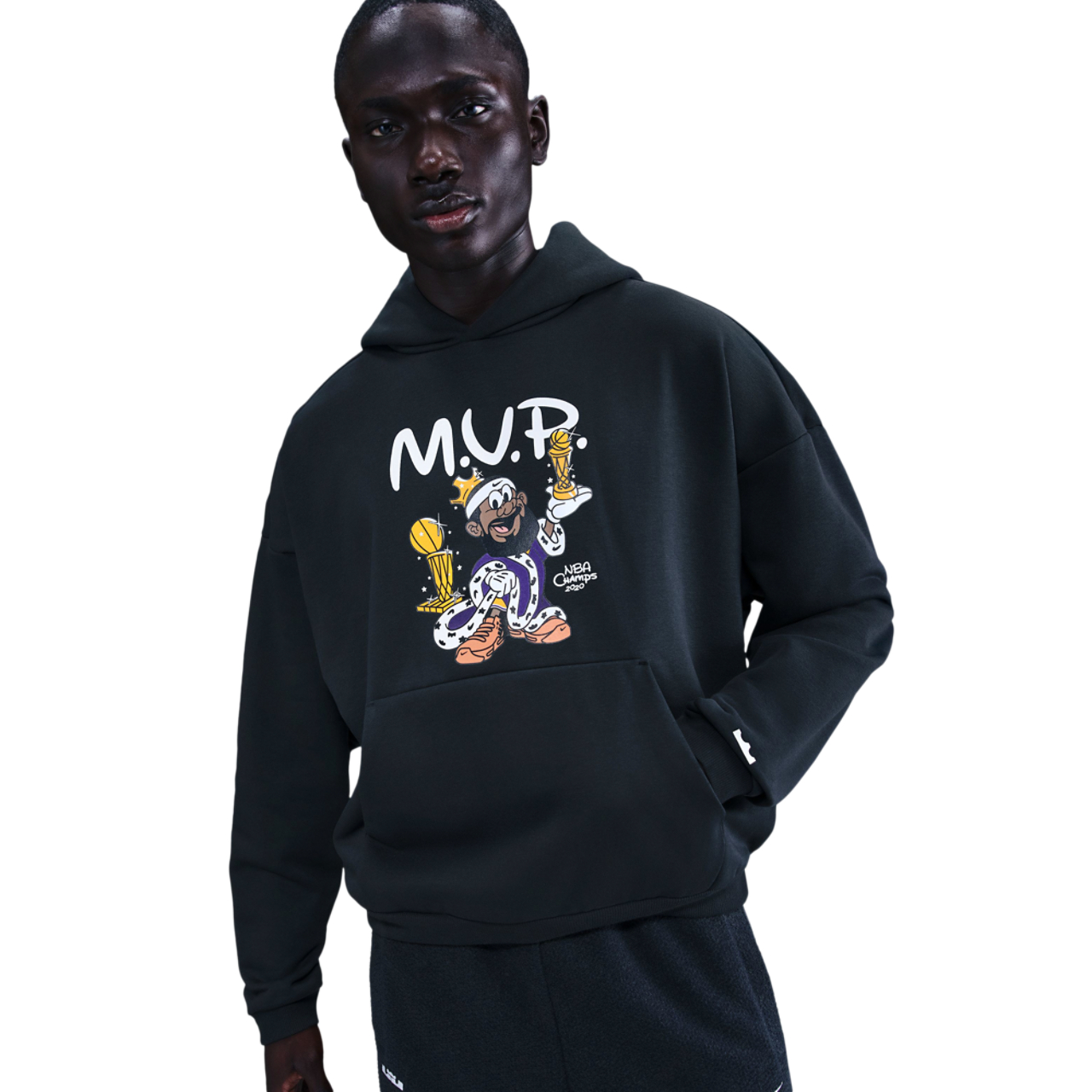Nike Chandail à capuchon brossé SI TF Lebron Image 1 de 4. Appuyez pour ouvrir la galerie de photos.