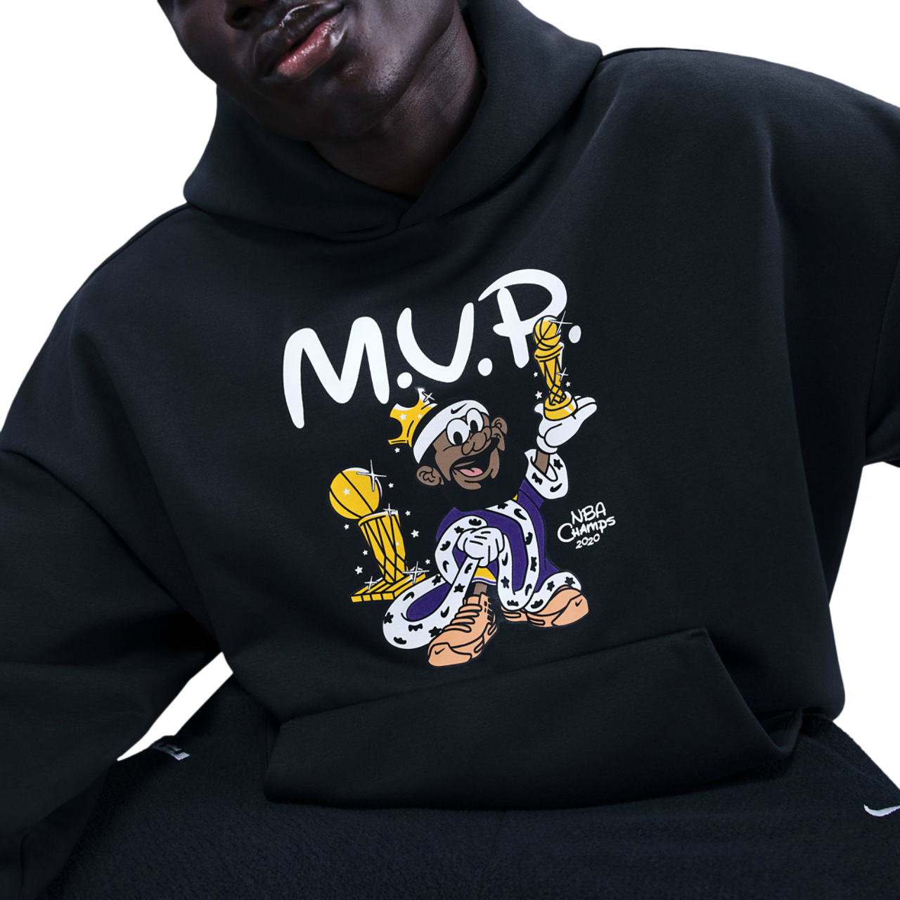Nike Chandail à capuchon brossé SI TF Lebron Image 3 de 4. Appuyez pour ouvrir la galerie de photos.
