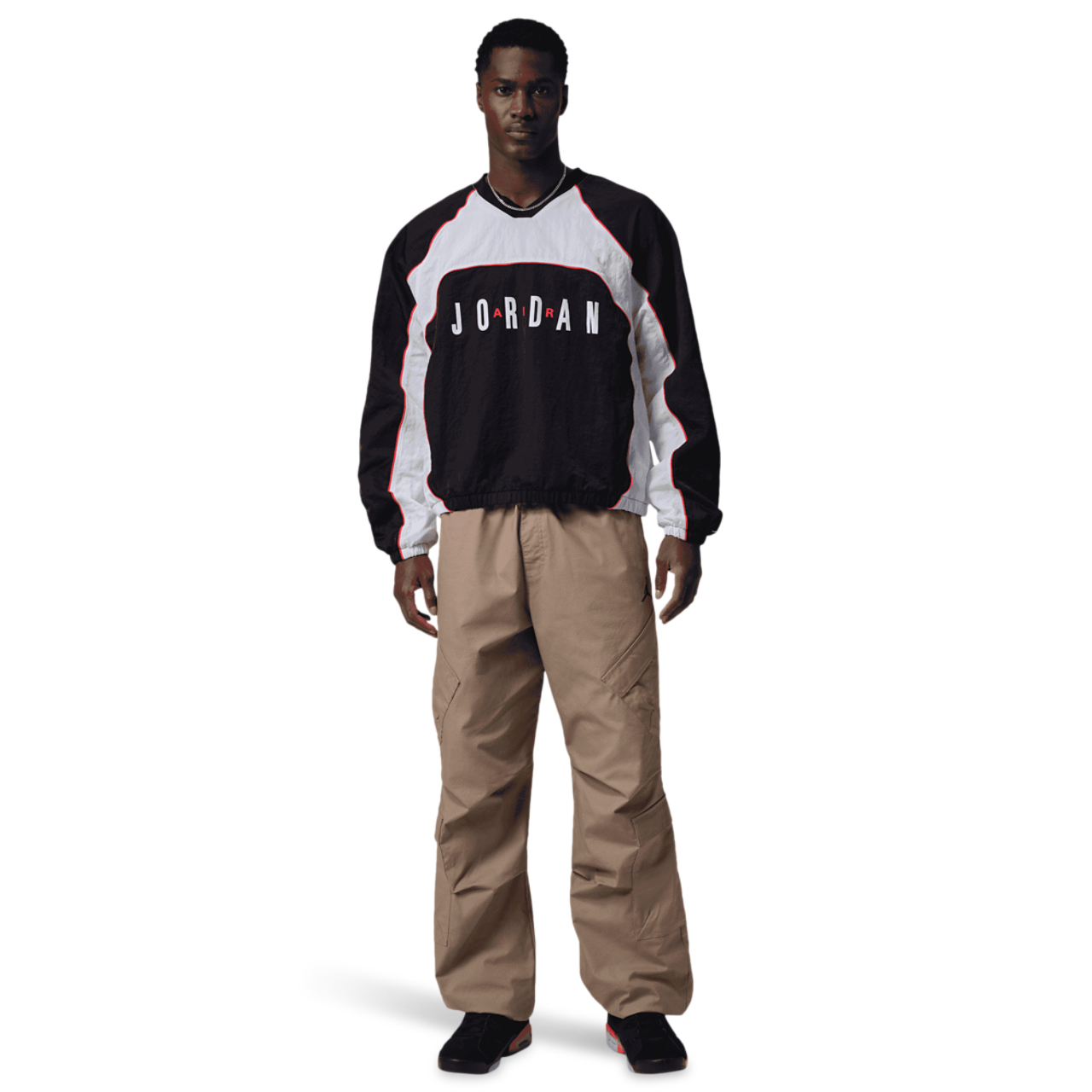 Jordan Flight Long Sleeve Warm-Up Top  Image 6 of 6. Tap to open photo gallery.