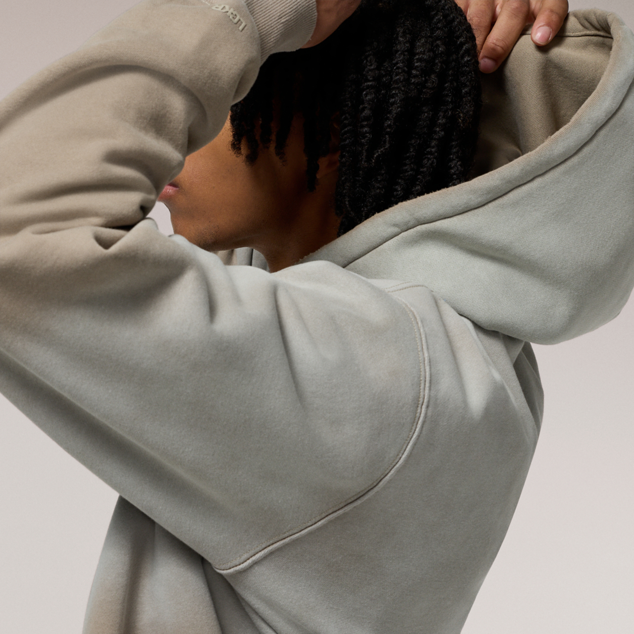 LCKR Flagship Distressed Fleece Hoodie  Image 4 of 7. Tap to open photo gallery.