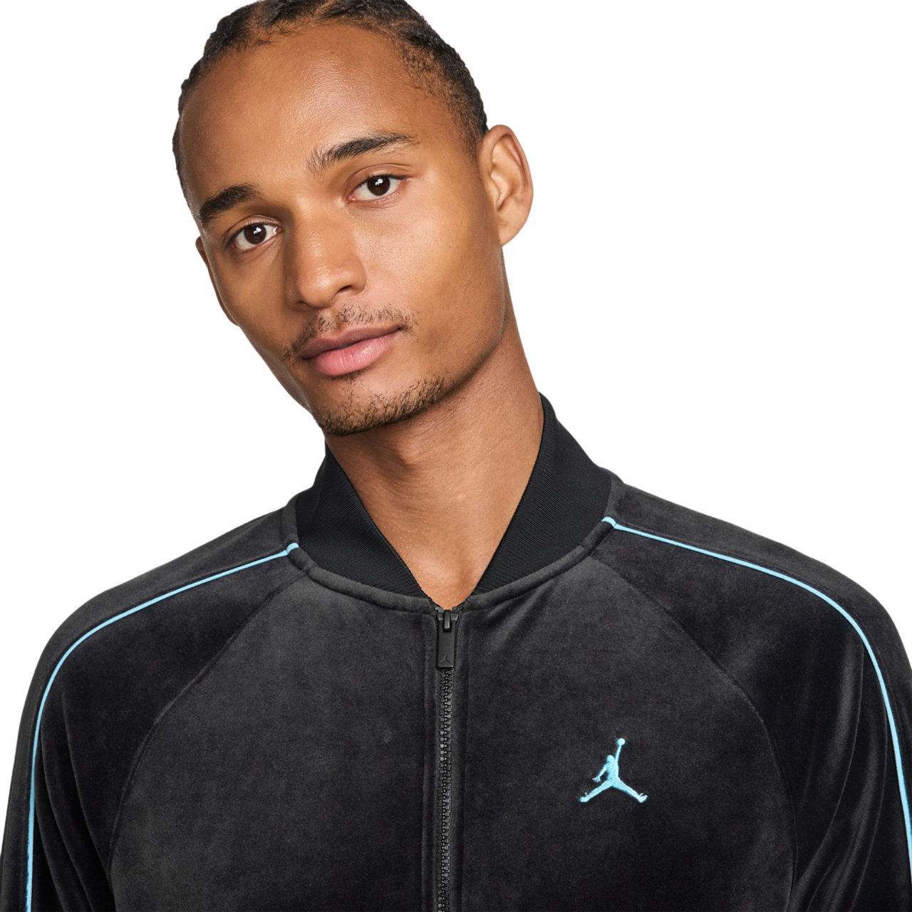 Jordan Blouson d’athlétisme en velours Brooklyn Image 3 de 3. Appuyez pour ouvrir la galerie de photos.