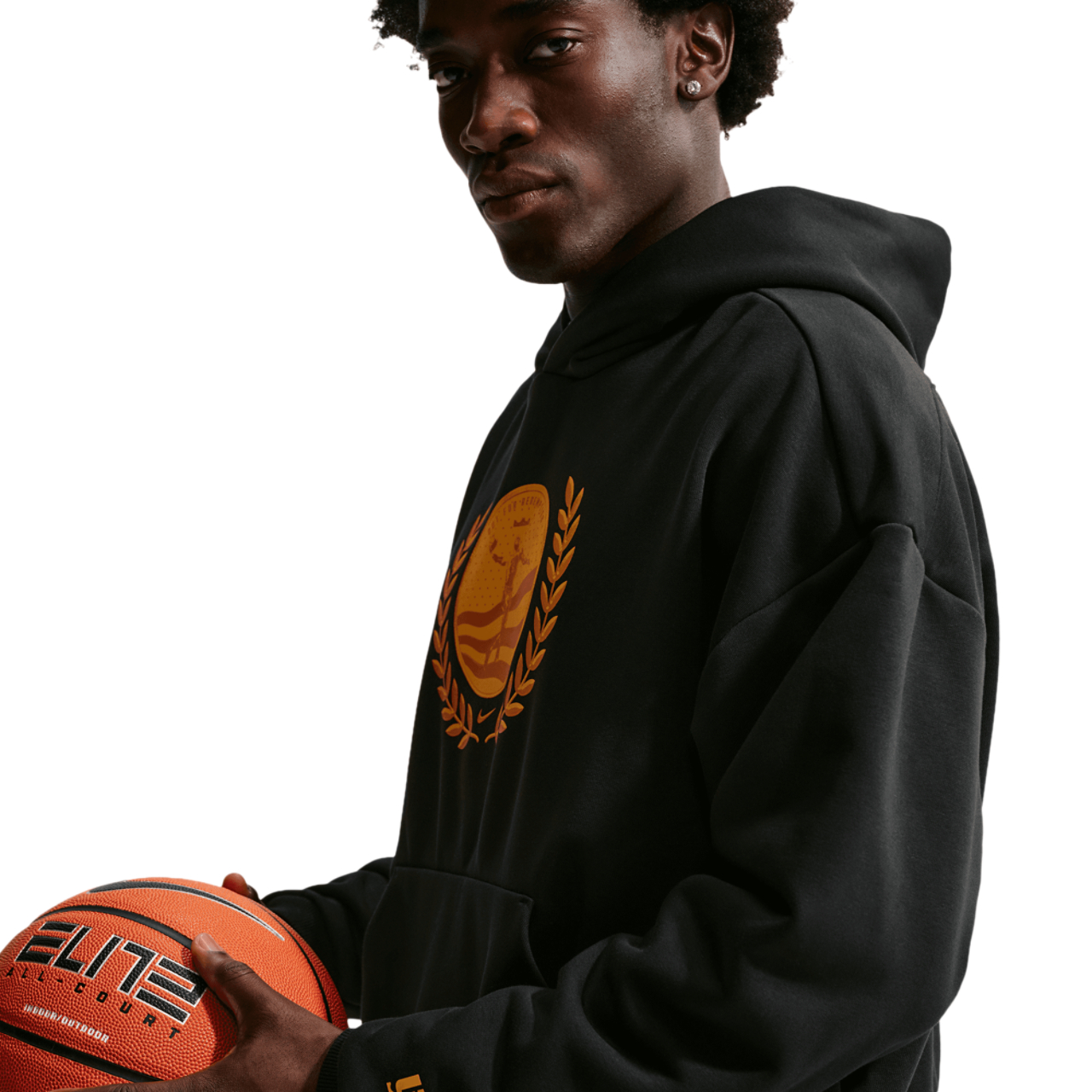 Nike LeBron JamesTF SI BRSH Pullover Hoodie  Image 5 of 8. Tap to open photo gallery.