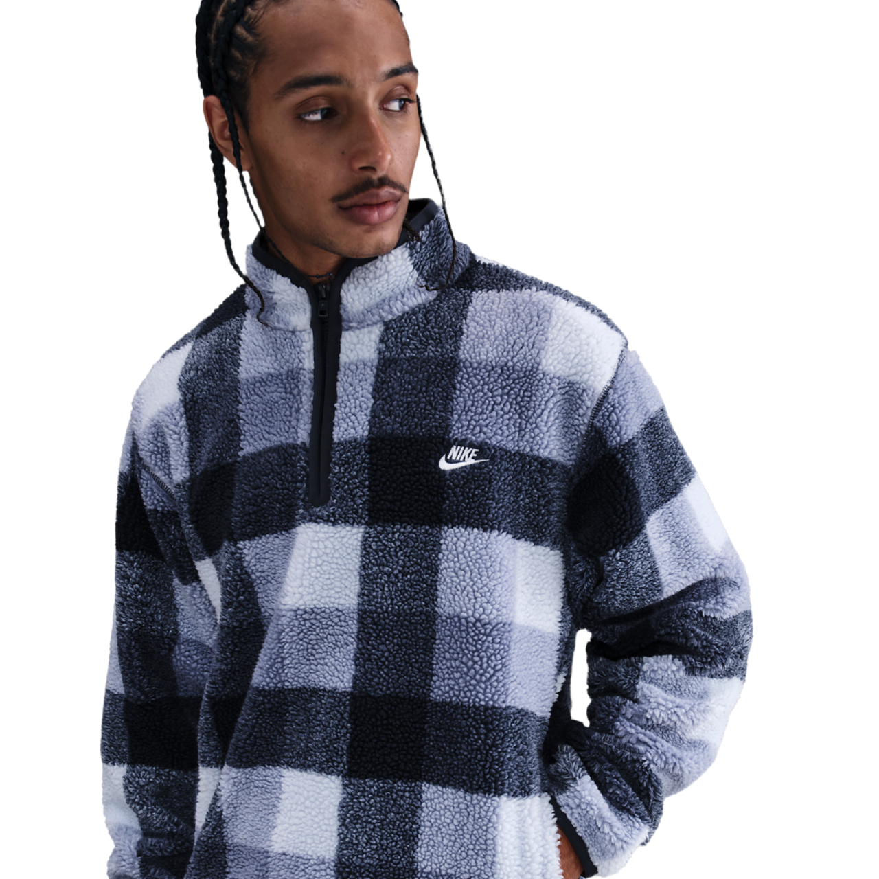 Nike Club Seasonal Winterized All Over Print Half-Zip - Men's