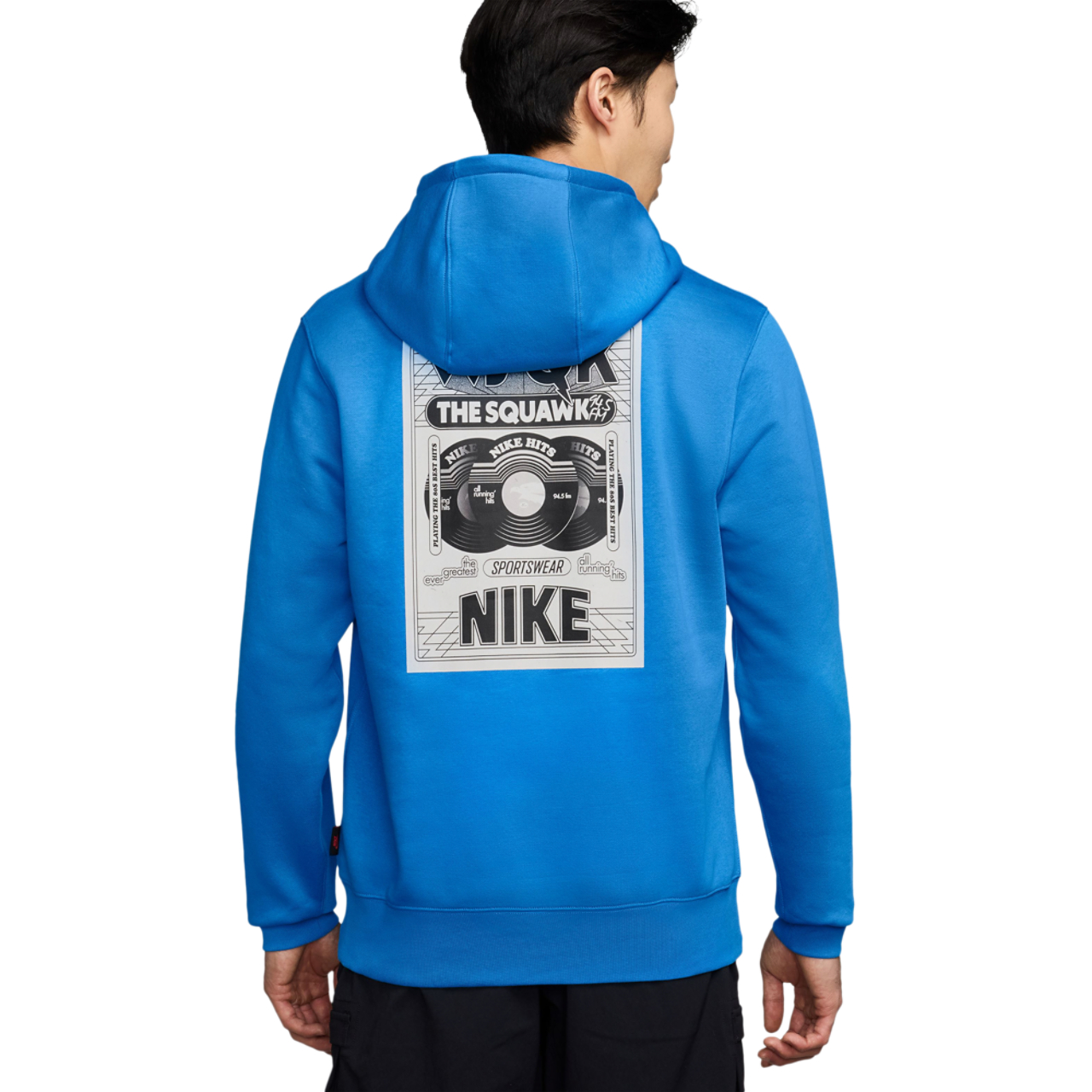 Nike NRG Club Stranger Things 5 WSQK Hoodie  Image 2 of 3. Tap to open photo gallery.