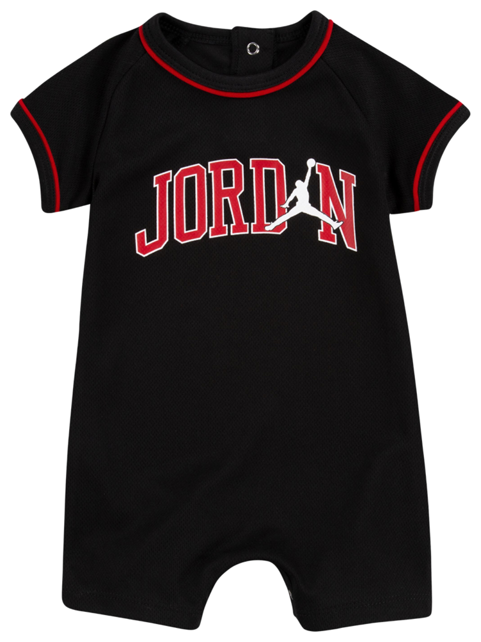 Jordan 23 Jersey Romper Image 1 of 3. Tap to open photo gallery.