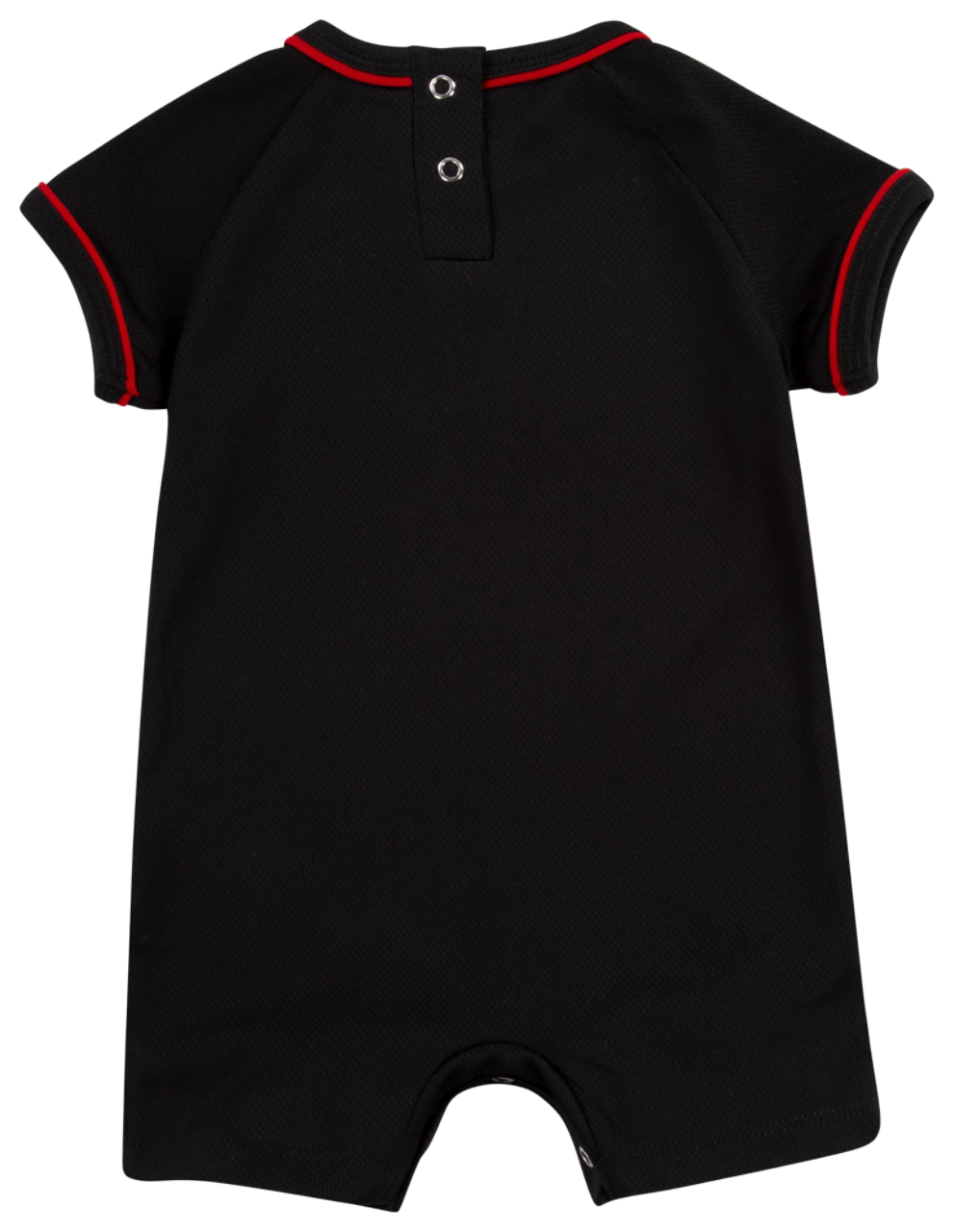 Jordan 23 Jersey Romper Image 2 of 3. Tap to open photo gallery.