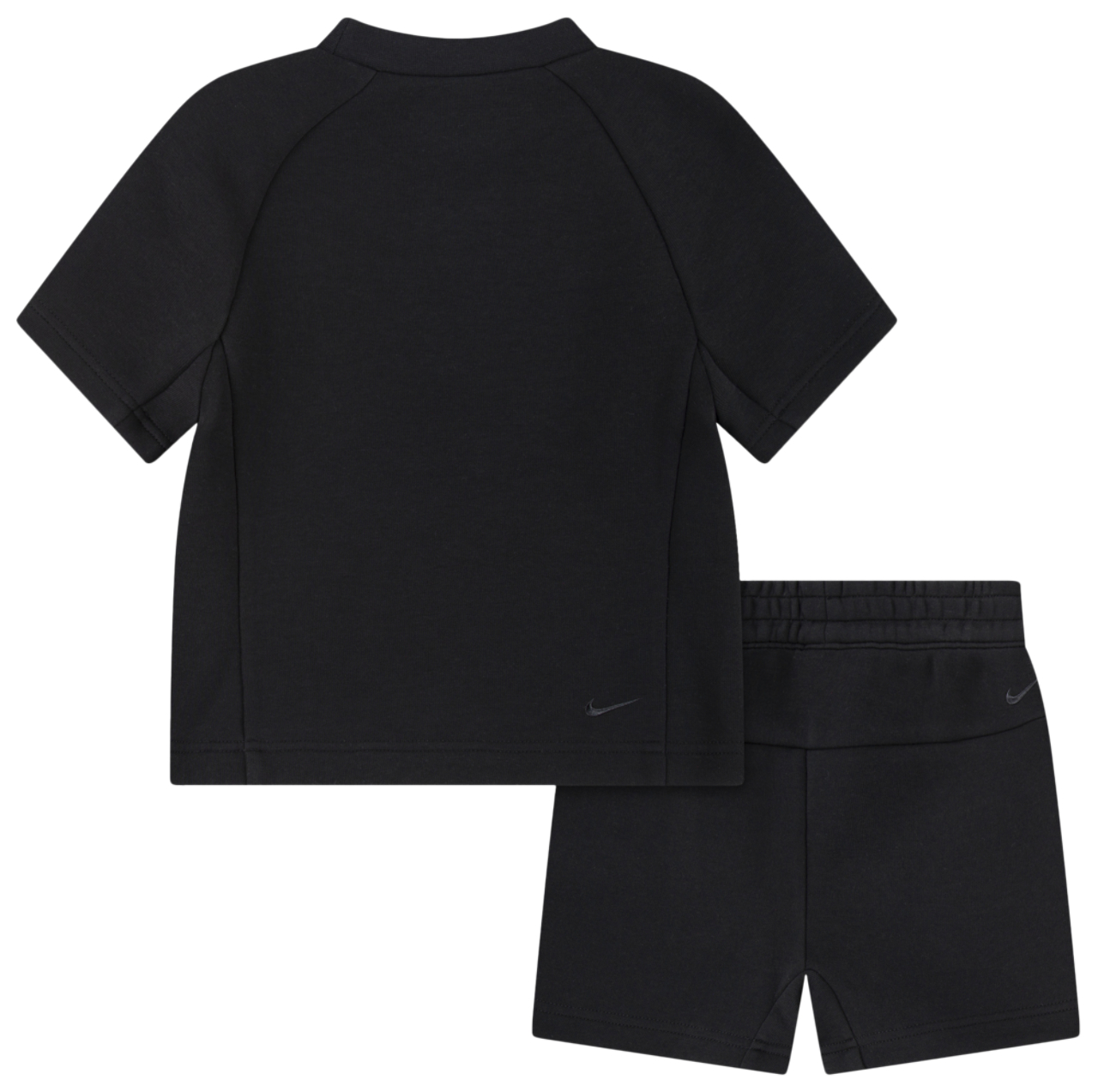 Nike Tech Fleece T-Shirt And Short Set Image 5 of 11. Tap to open photo gallery.