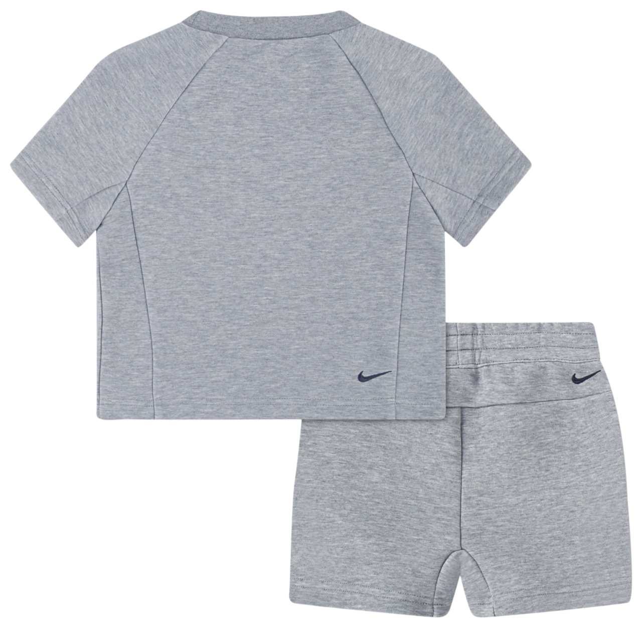 Nike Tech Fleece T-Shirt And Short Set Image 2 of 13. Tap to open photo gallery.