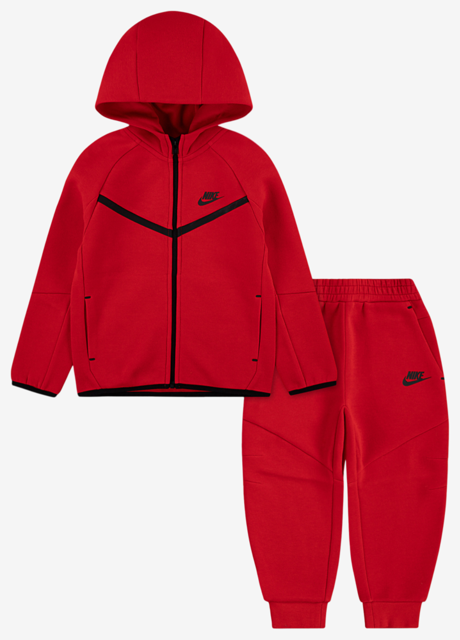 Nike Tech Fleece Full-Zip Set Image 1 of 5. Tap to open photo gallery.