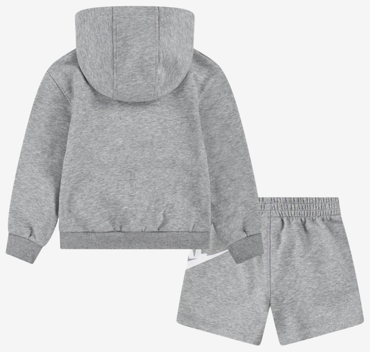 Nike Club Hbr Hoodie Short Set Image 2 of 5. Tap to open photo gallery.