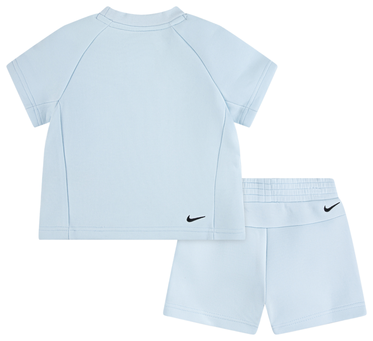 Nike Tech Fleece T-Shirt And Short Set Image 7 of 7. Tap to open photo gallery.