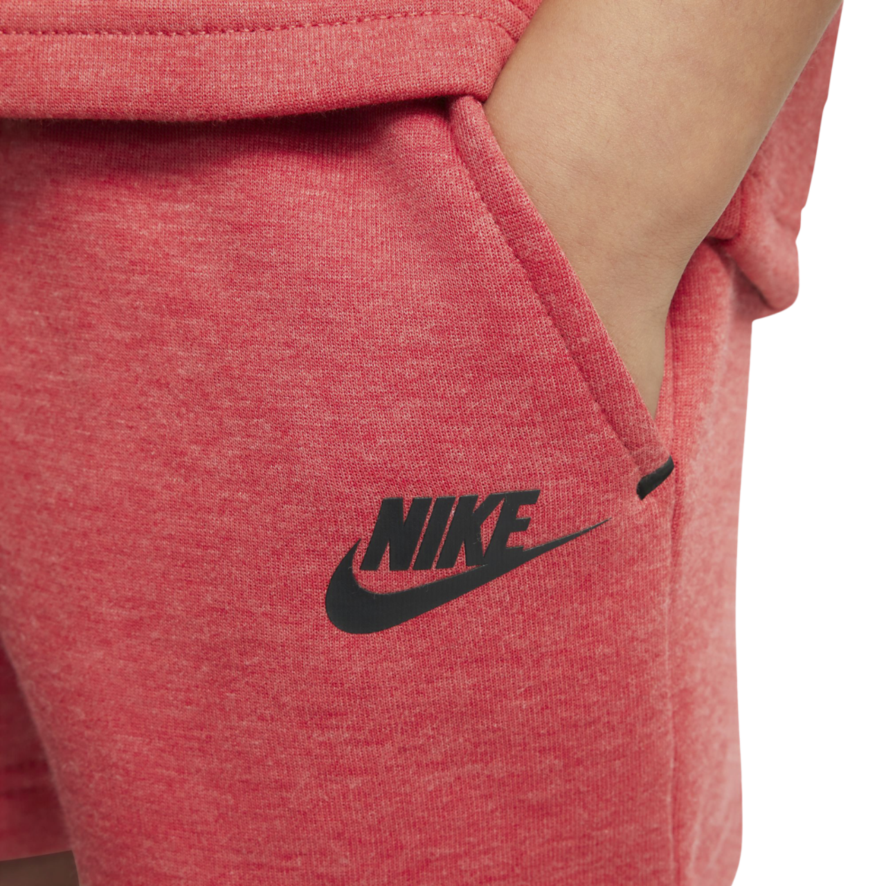 Nike Tech Fleece T-Shirt And Short Set Image 4 of 9. Tap to open photo gallery.