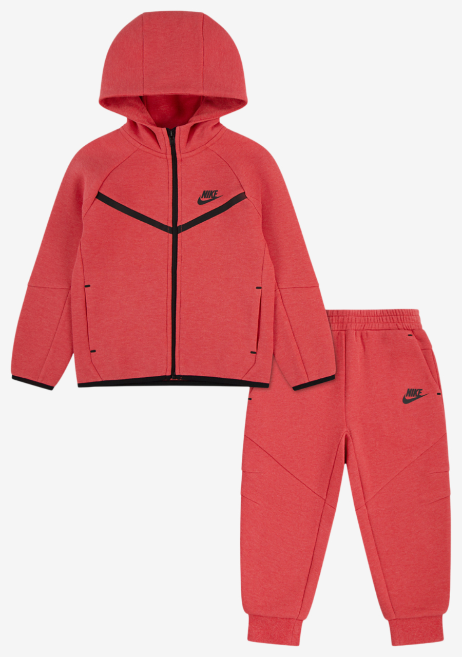 Nike Tech Fleece Full-Zip Set Image 1 of 4. Tap to open photo gallery.