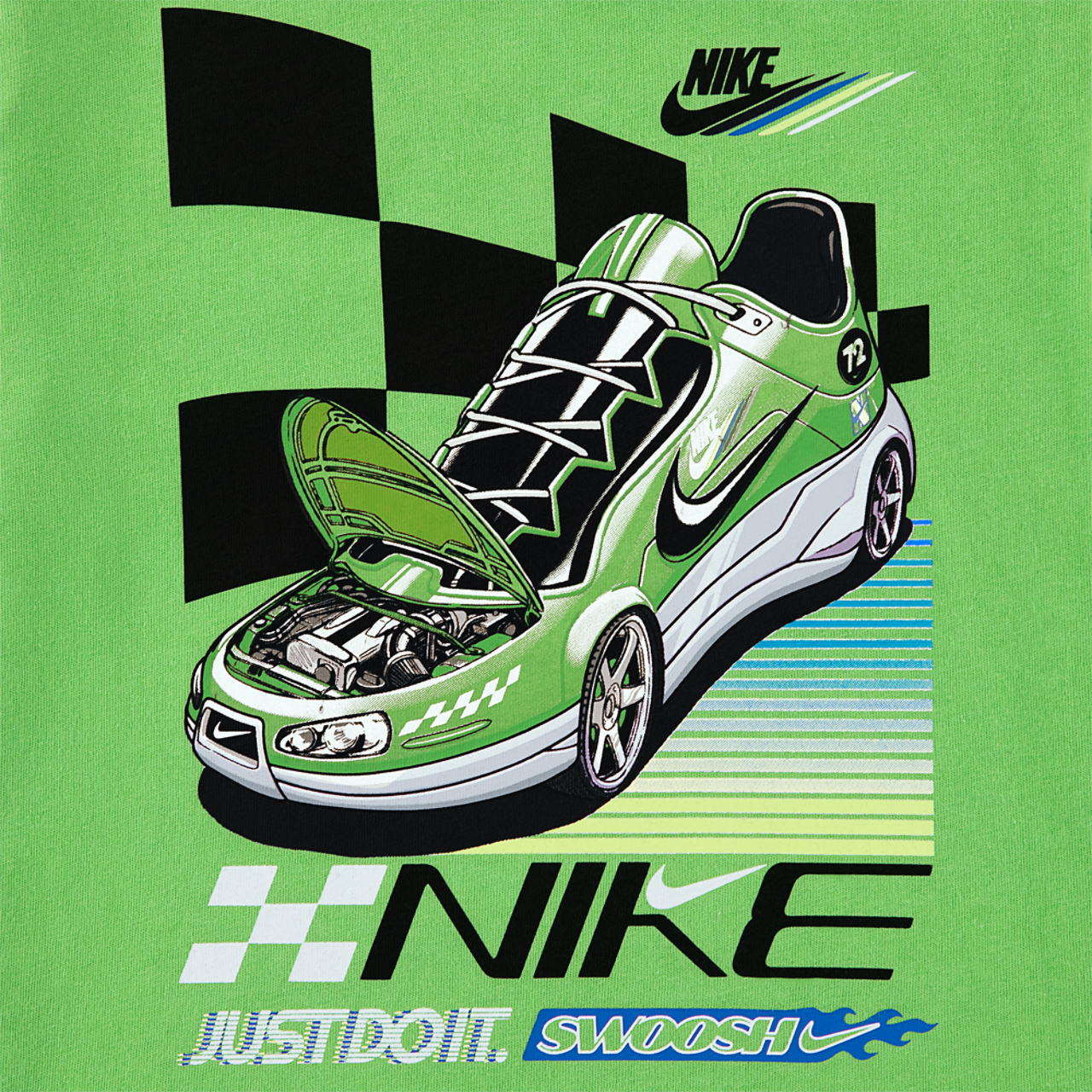 Nike Victory Lap Short Sleeve Jersey Image 3 of 3. Tap to open photo gallery.